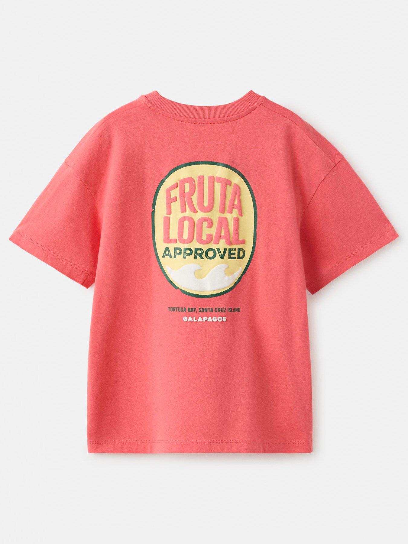 Image 2 of 4 of Mango Boys Fruit Short Sleeve T-shirt - Red