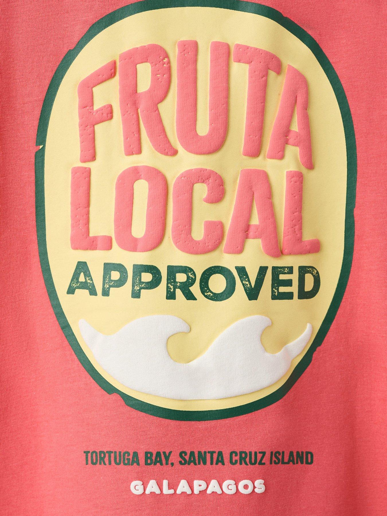 Image 3 of 4 of Mango Boys Fruit Short Sleeve T-shirt - Red