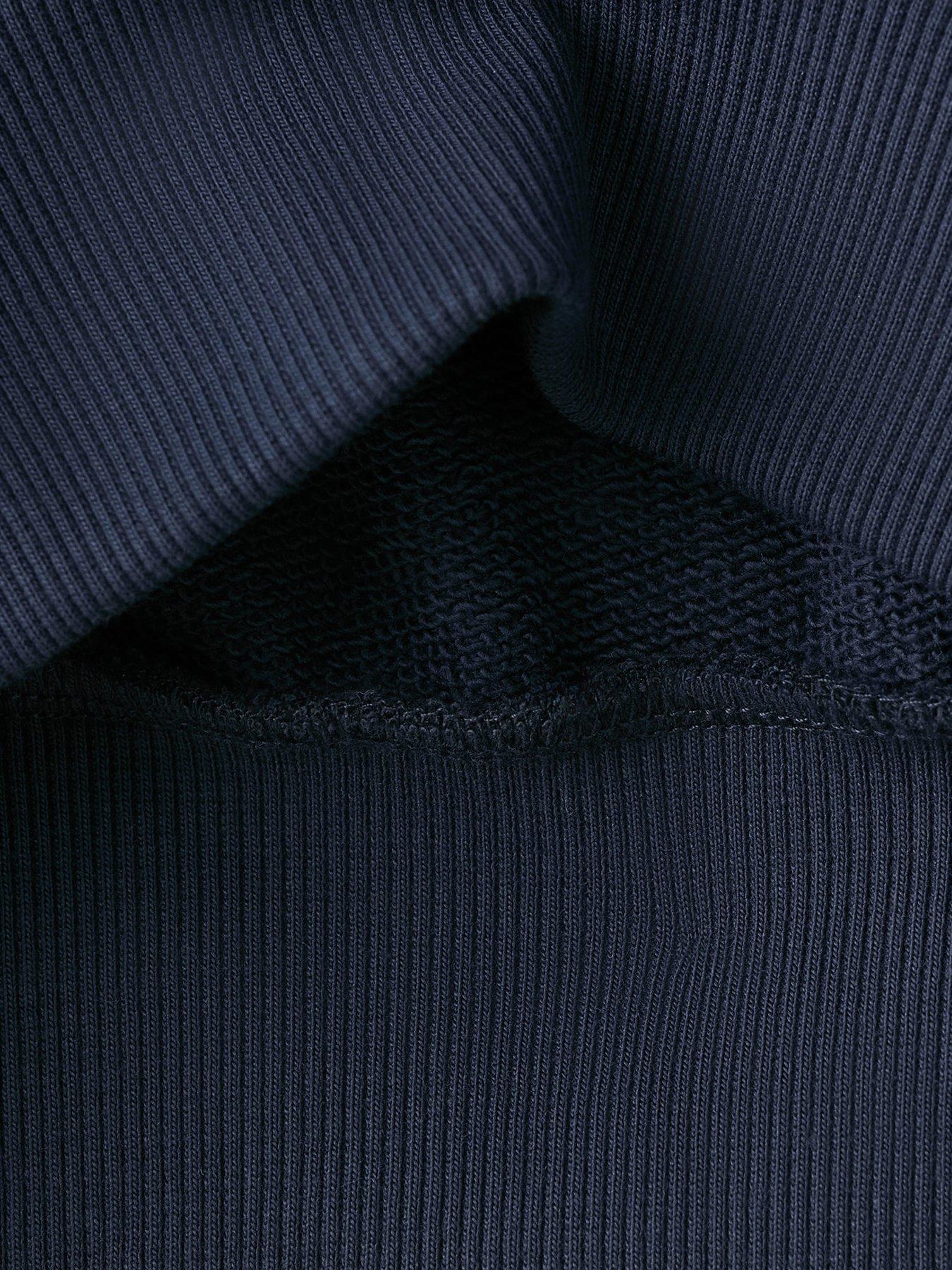  image of mango-girls-fleur-sweatshirt-navy