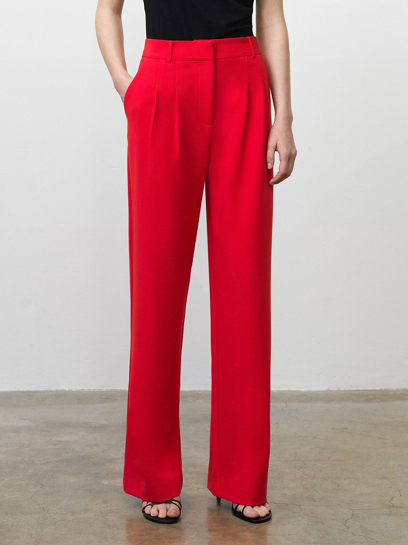 French Connection High Waisted Wide-leg Tailored Trousers