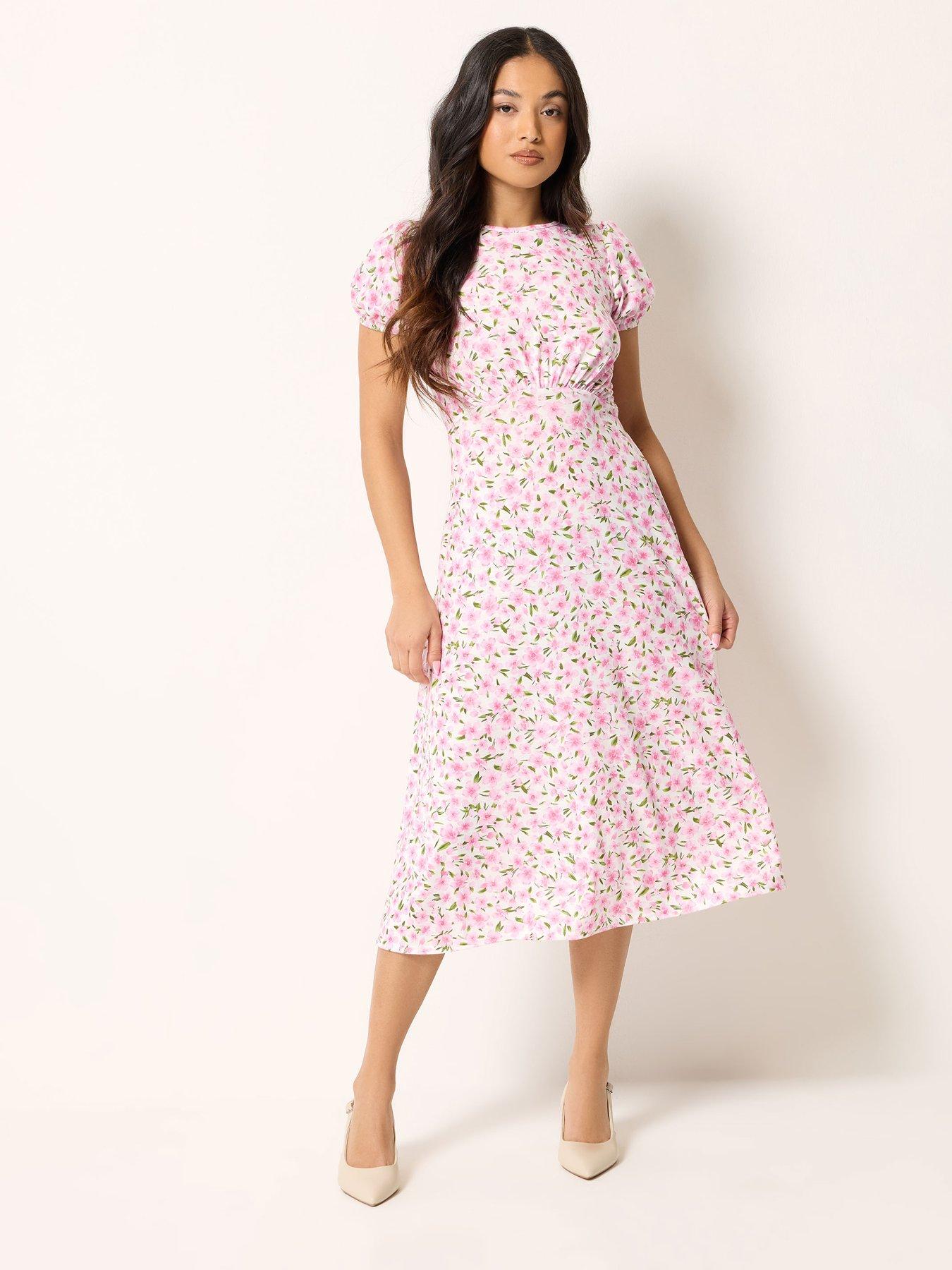  image of pixiegirl-petite-drop-waist-maxi-dress
