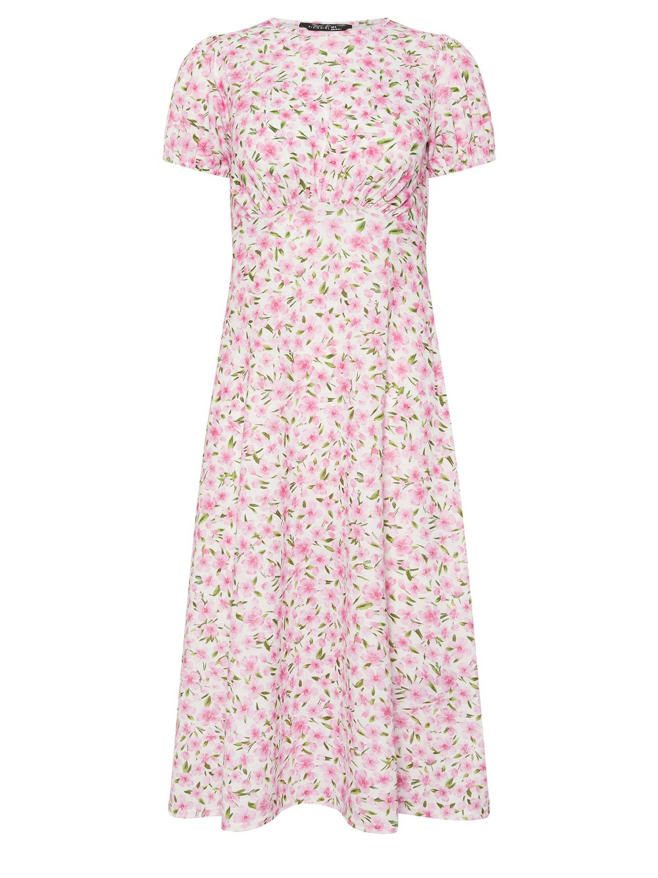  image of pixiegirl-petite-drop-waist-maxi-dress