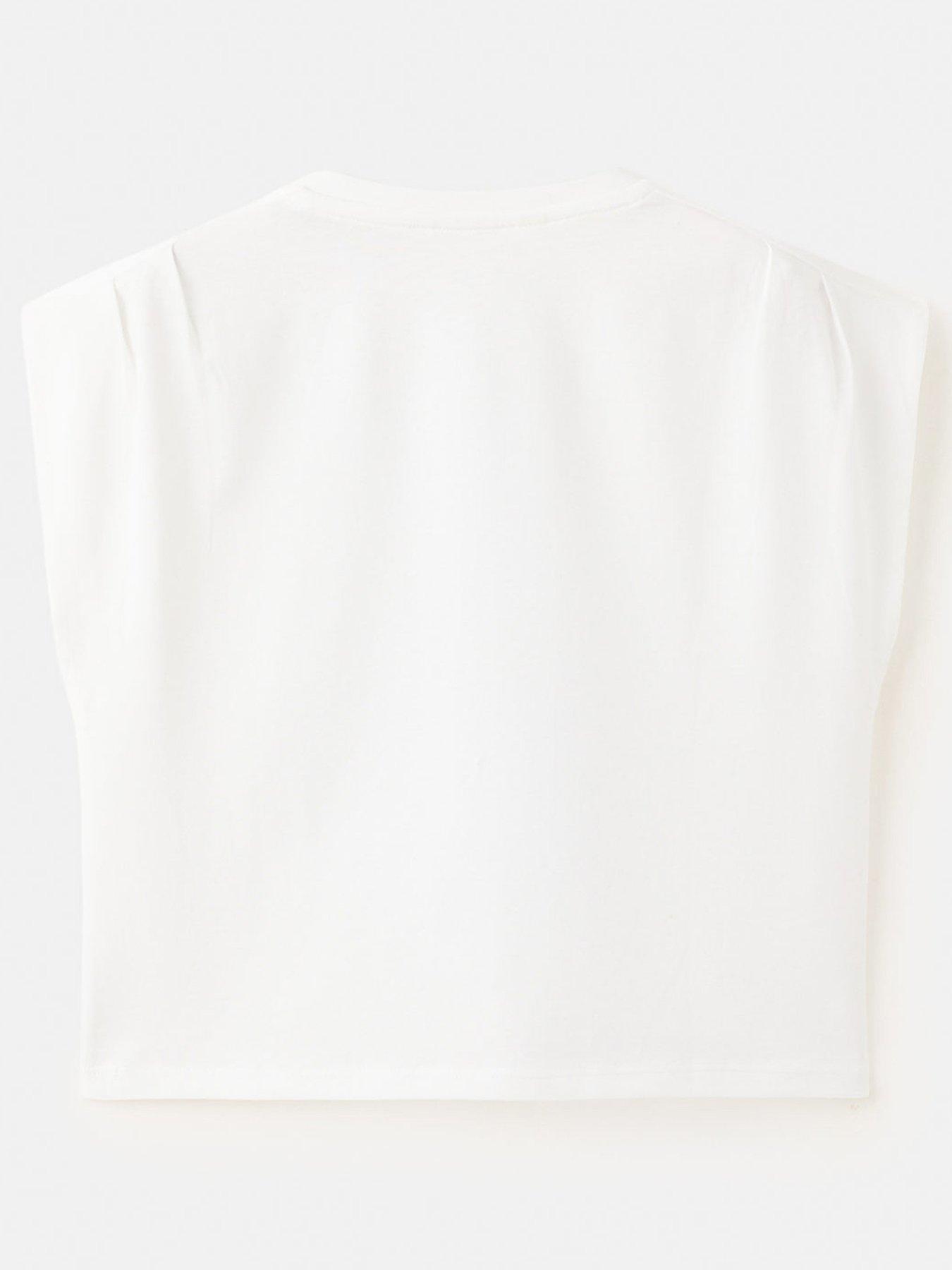 Image 2 of 4 of Mango Girls Fruit T-shirt - Light Cream