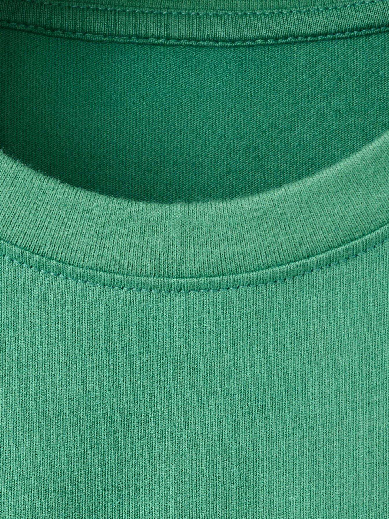 Image 3 of 4 of Mango Girls Juice Boxy T-shirt - Green