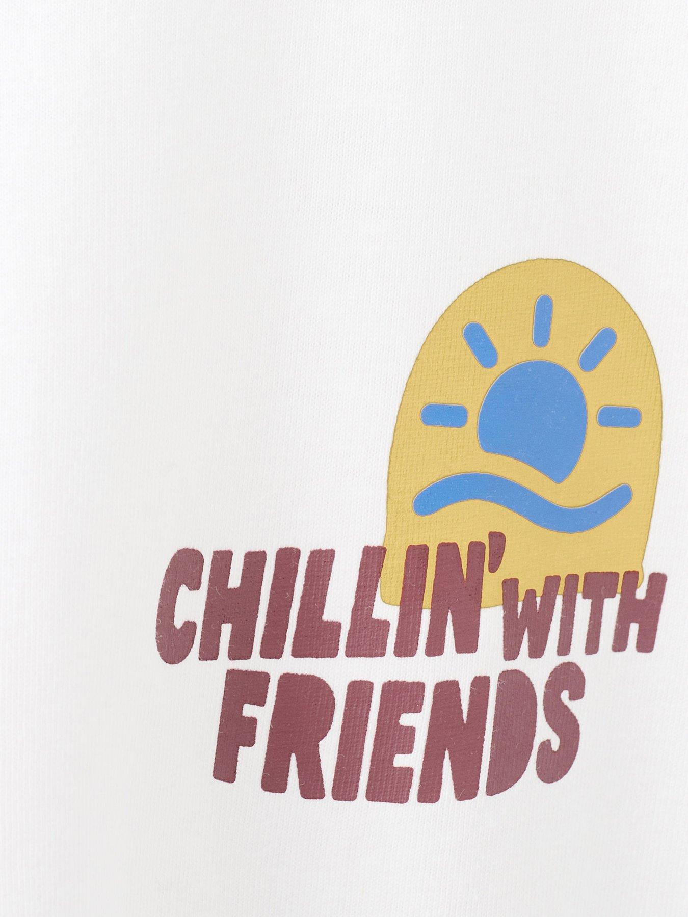  image of mango-boys-chillin-short-sleeve-t-shirt-white