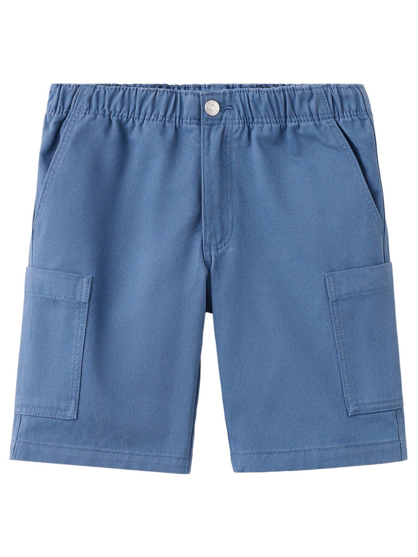 Image 2 of 5 of Mango Boys Cargo Shorts - Blue