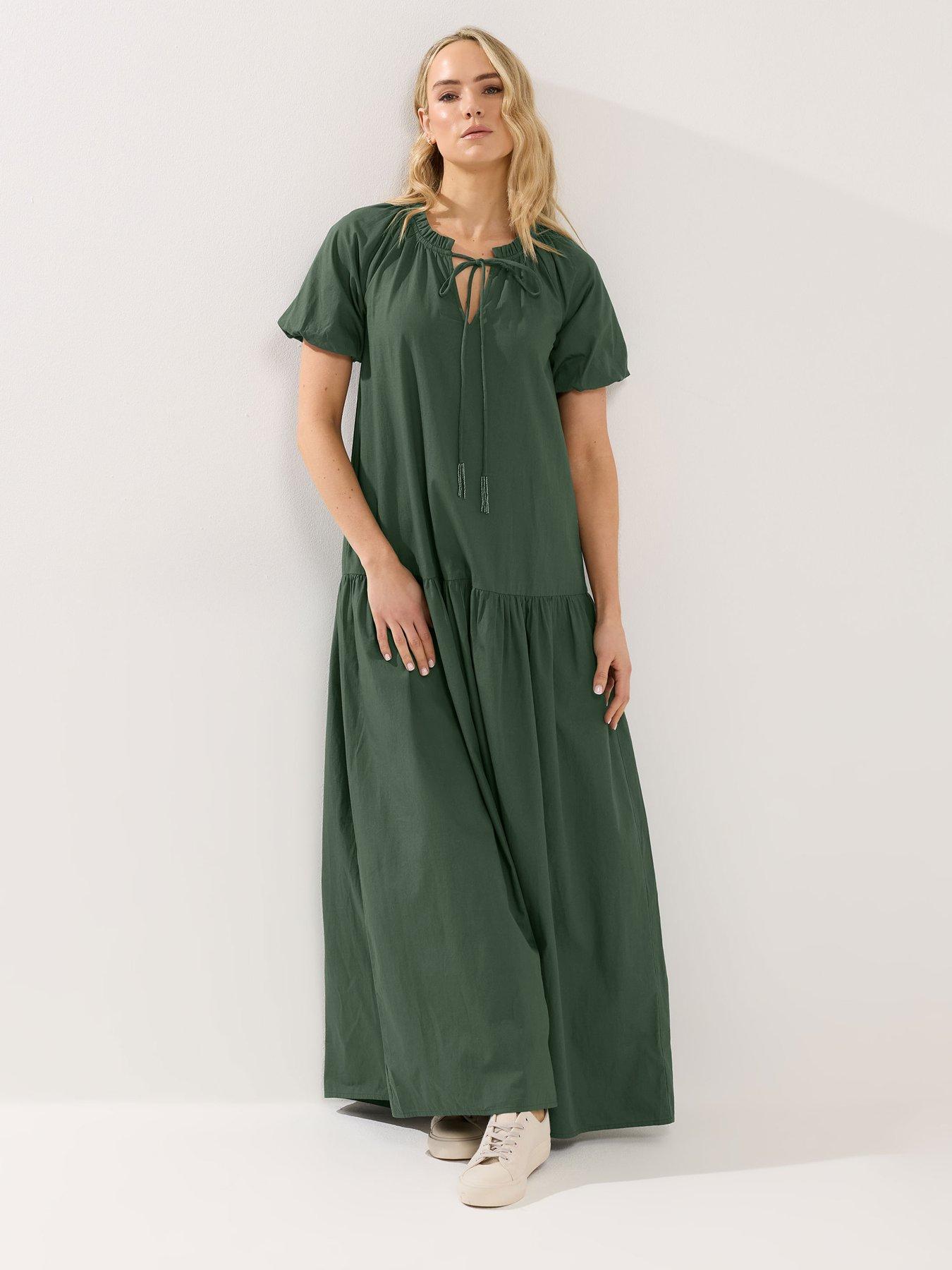 green gypsy dress Flying Home midi Dress in Green My Sleeping Gypsy S / Green main image 1