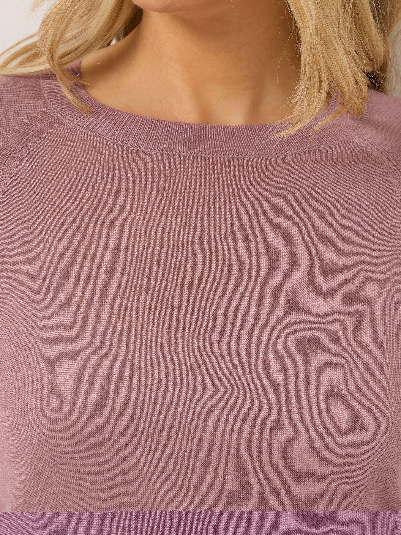  image of long-tall-sally-lightweight-jumper-purple