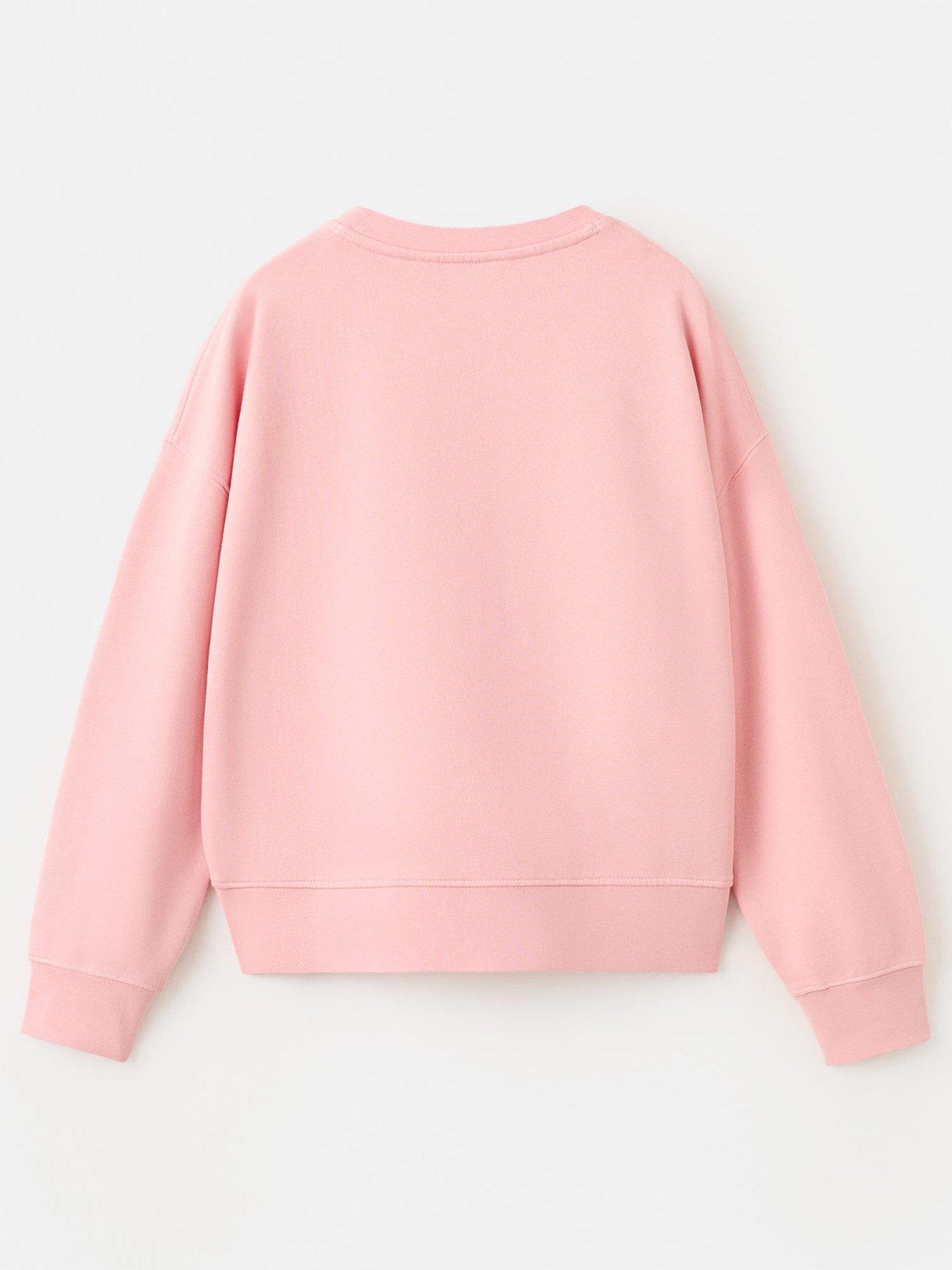 Image 2 of 4 of Mango Girls Chasing The Sun Sweatshirt - Pink