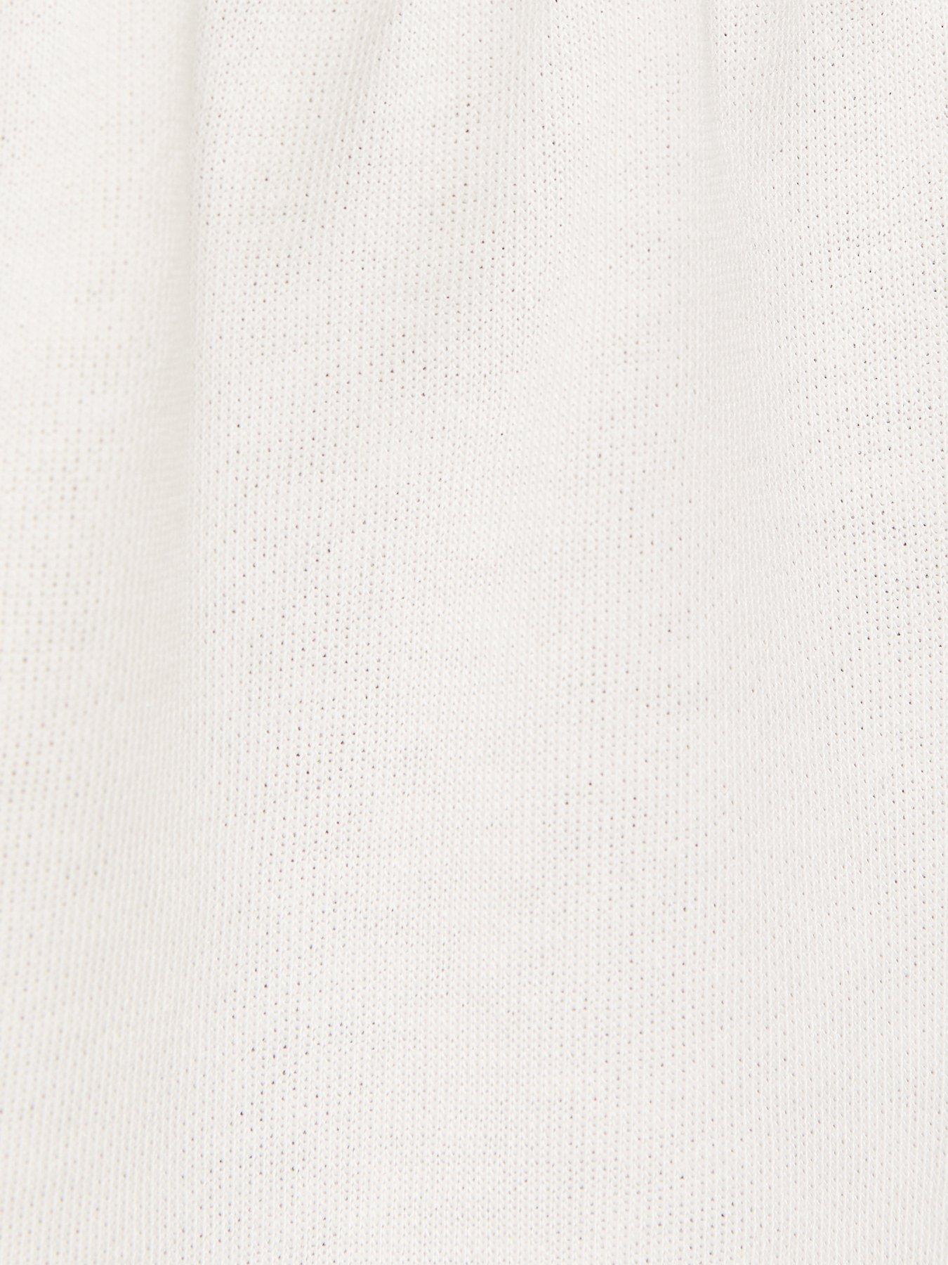  image of new-look-side-stripe-jersey-running-shorts-cream
