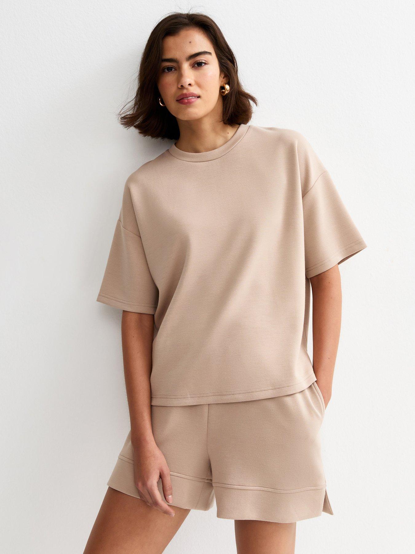 New Look Premium Mink Co-ord Sweatshirt T-shirt