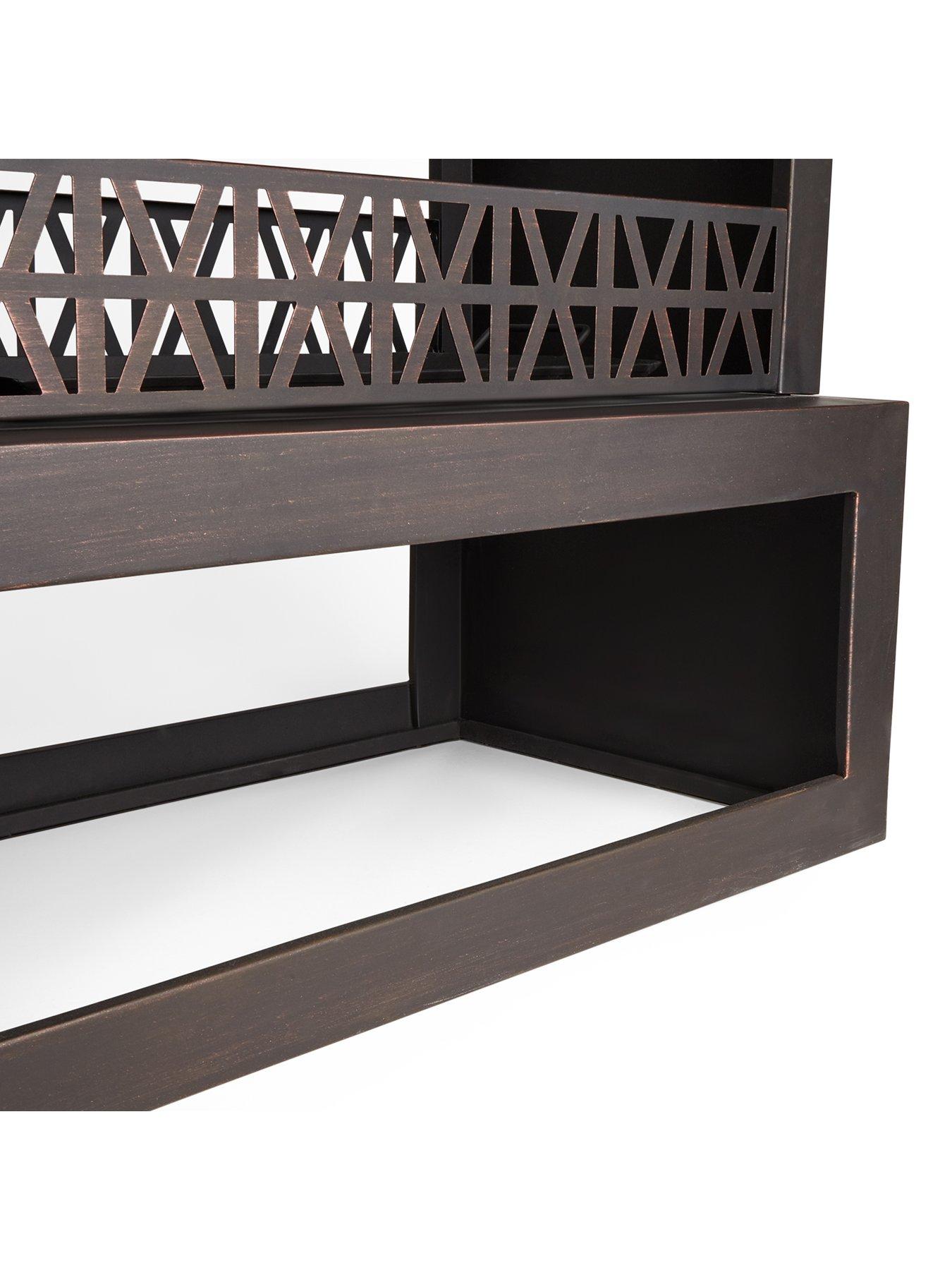 Image 6 of 7 of Vonhaus Outdoor Fireplace