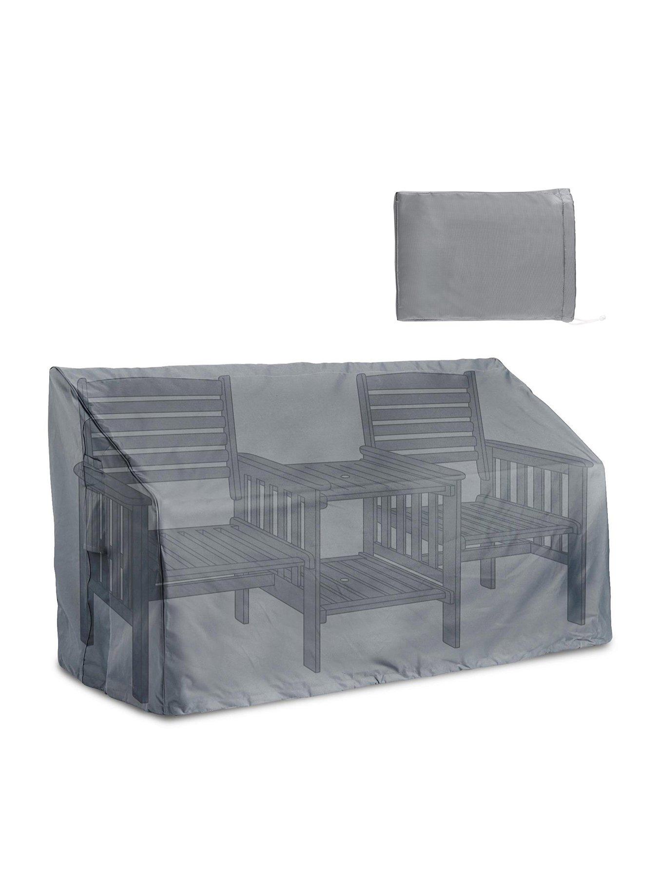 Image 2 of 6 of Vonhaus Loveseat Garden Bench Cover (H) 96cm x (W) 91cm x (L) 173cm