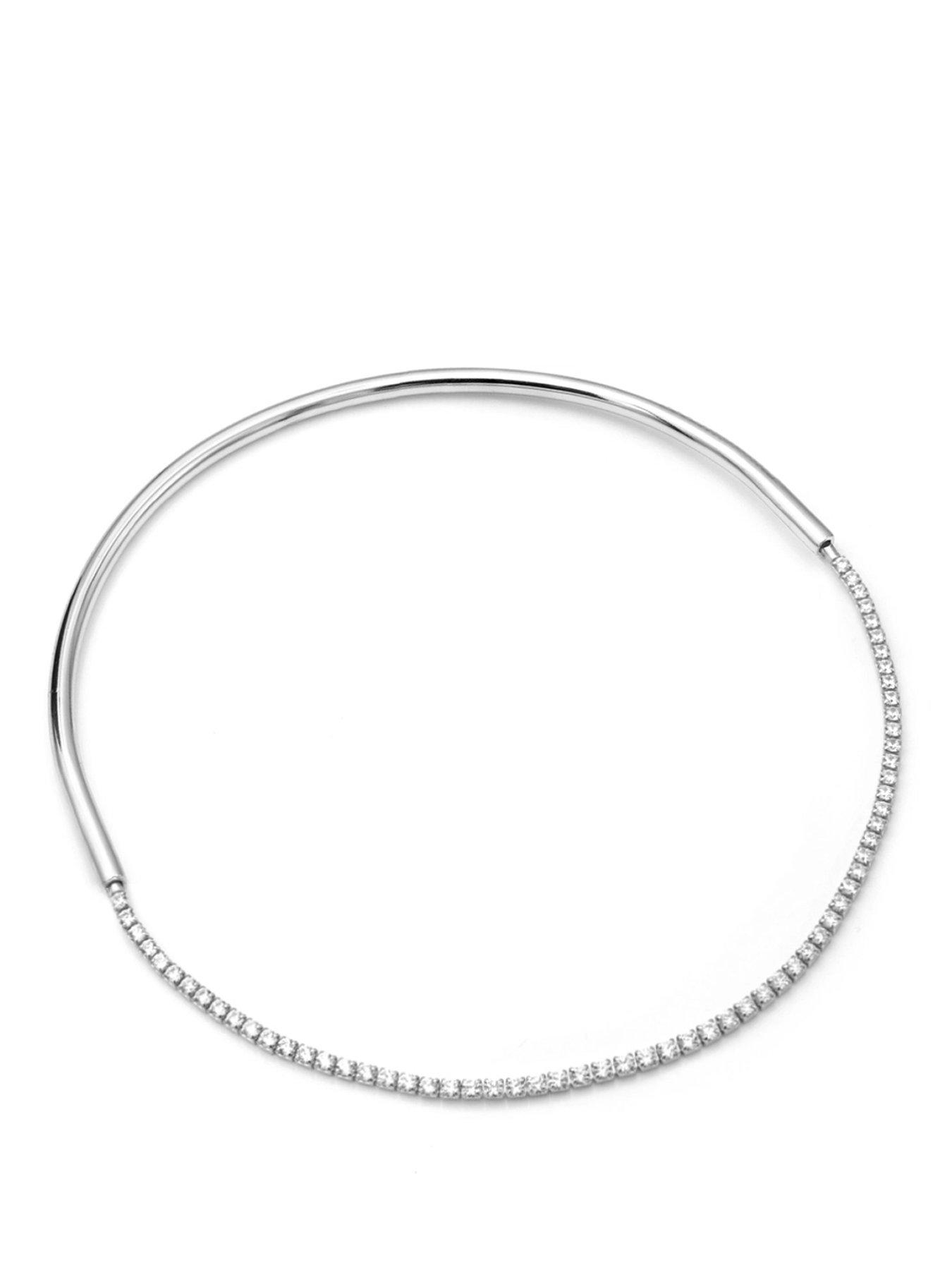 say-it-with-detachable-tennis-choker-necklace-silver