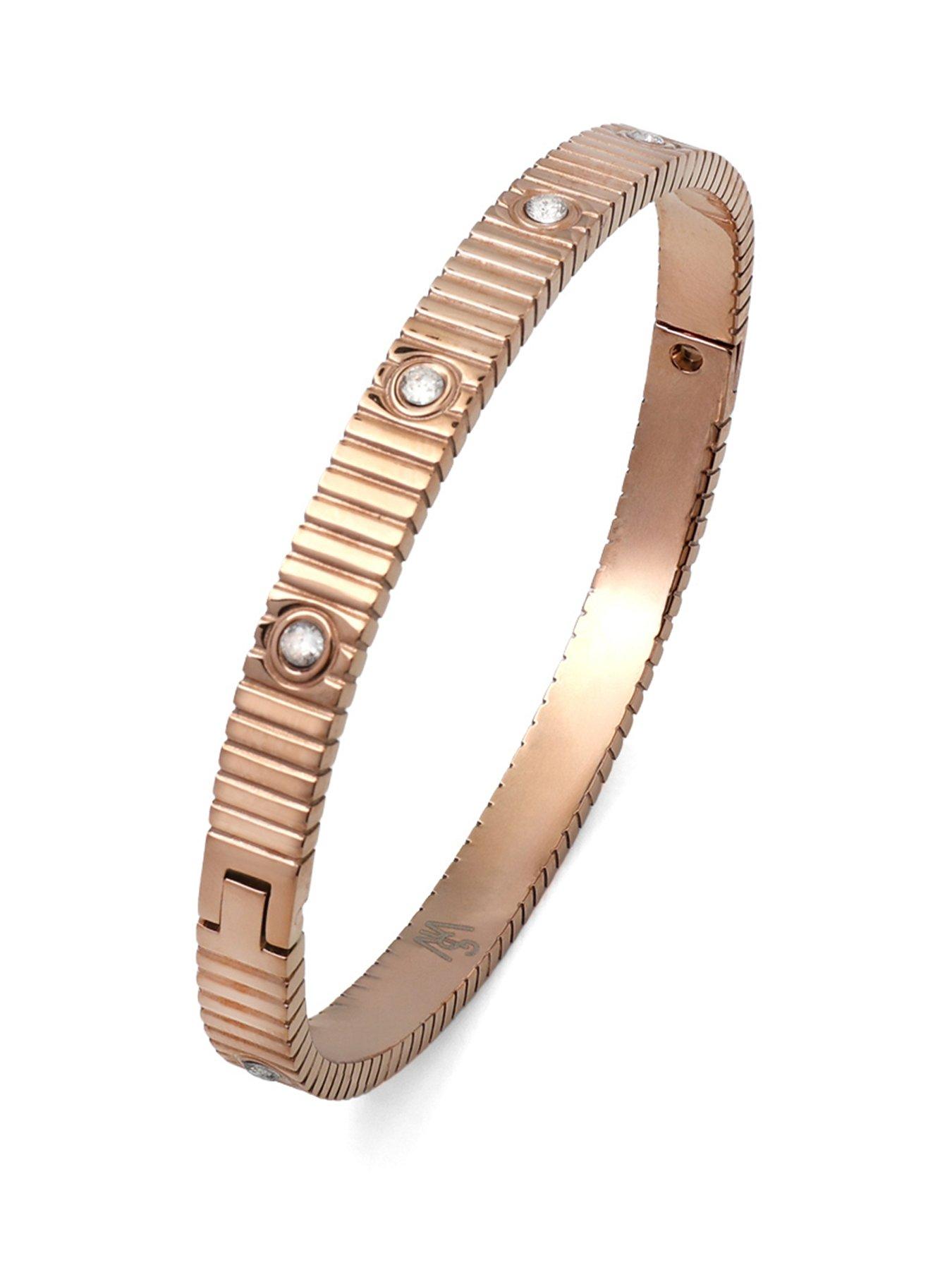  image of say-it-with-love-bangle-rose-gold