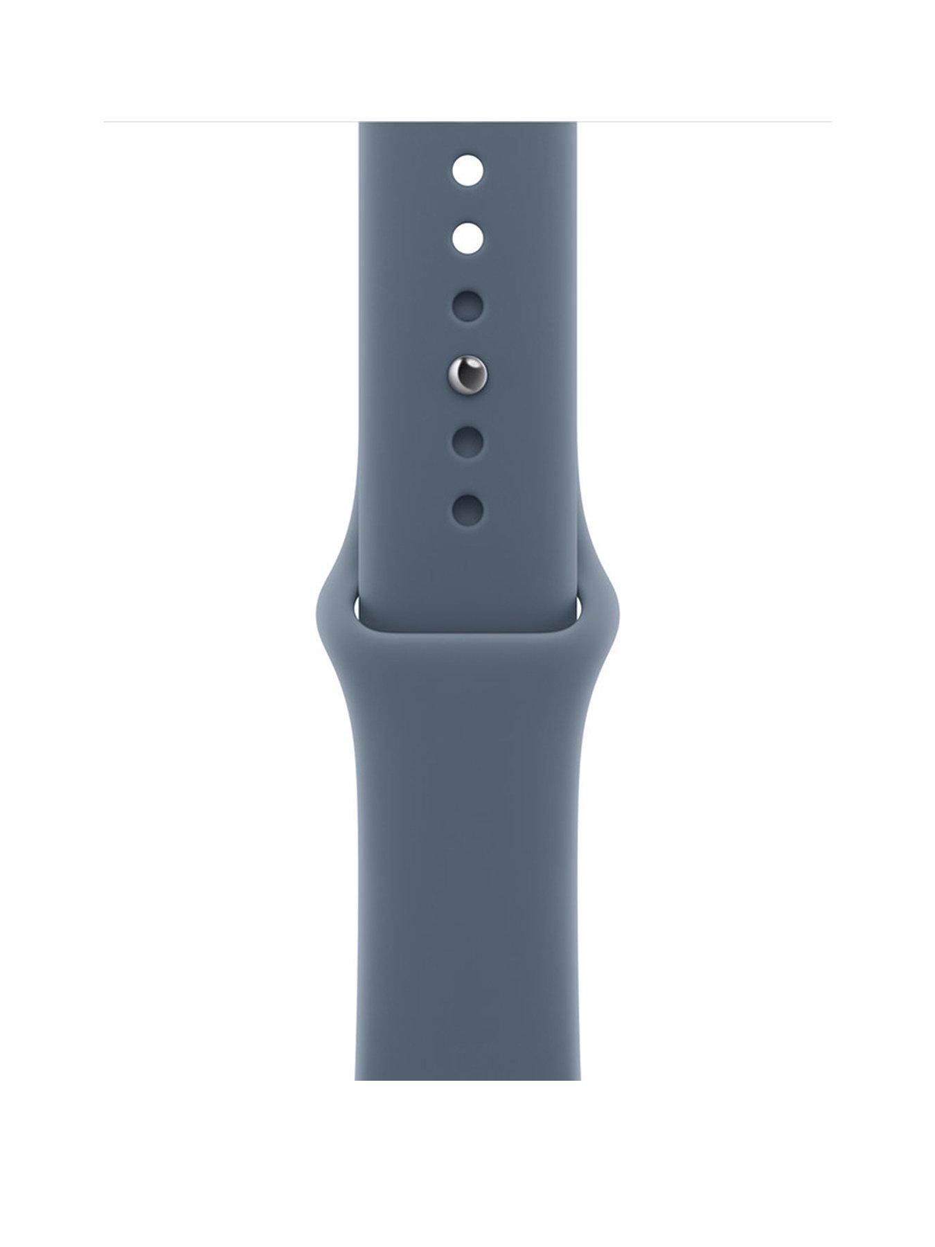 Apple Watch 42mm Anchor Blue Sport Band - S/M