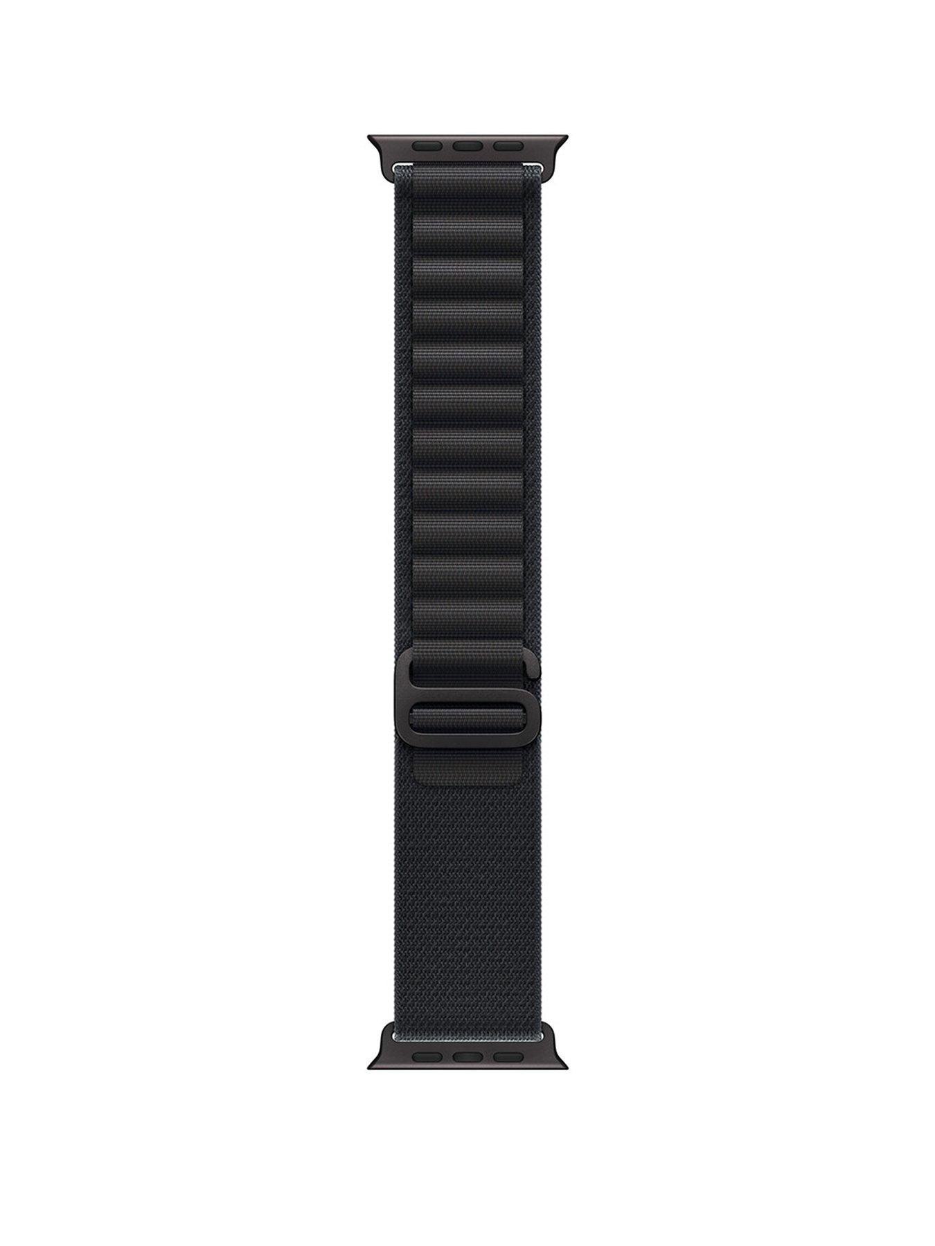 Apple 49mm Black Alpine Loop - Medium - Black Titanium Finish
