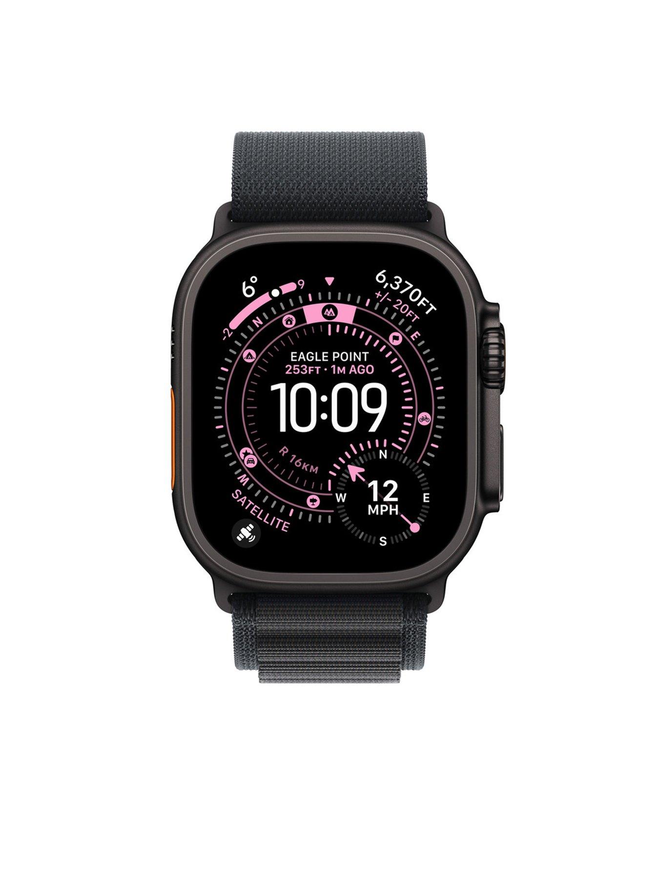 Image 2 of 2 of Apple Watch&nbsp;49mm Black Alpine&nbsp;Loop -&nbsp;Large - Black Titanium Finish