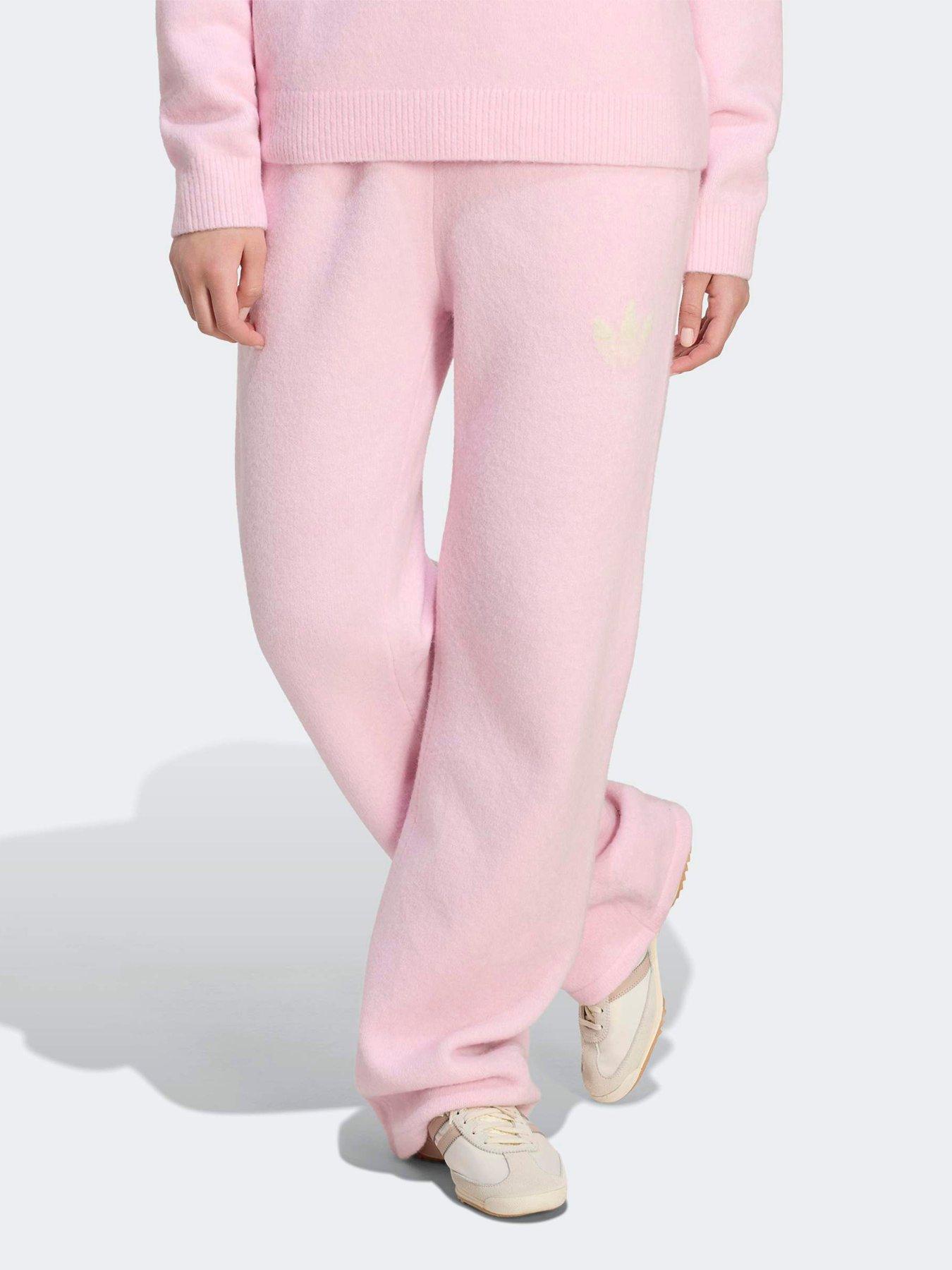 adidas Originals Womens Knitted Pants - Pink