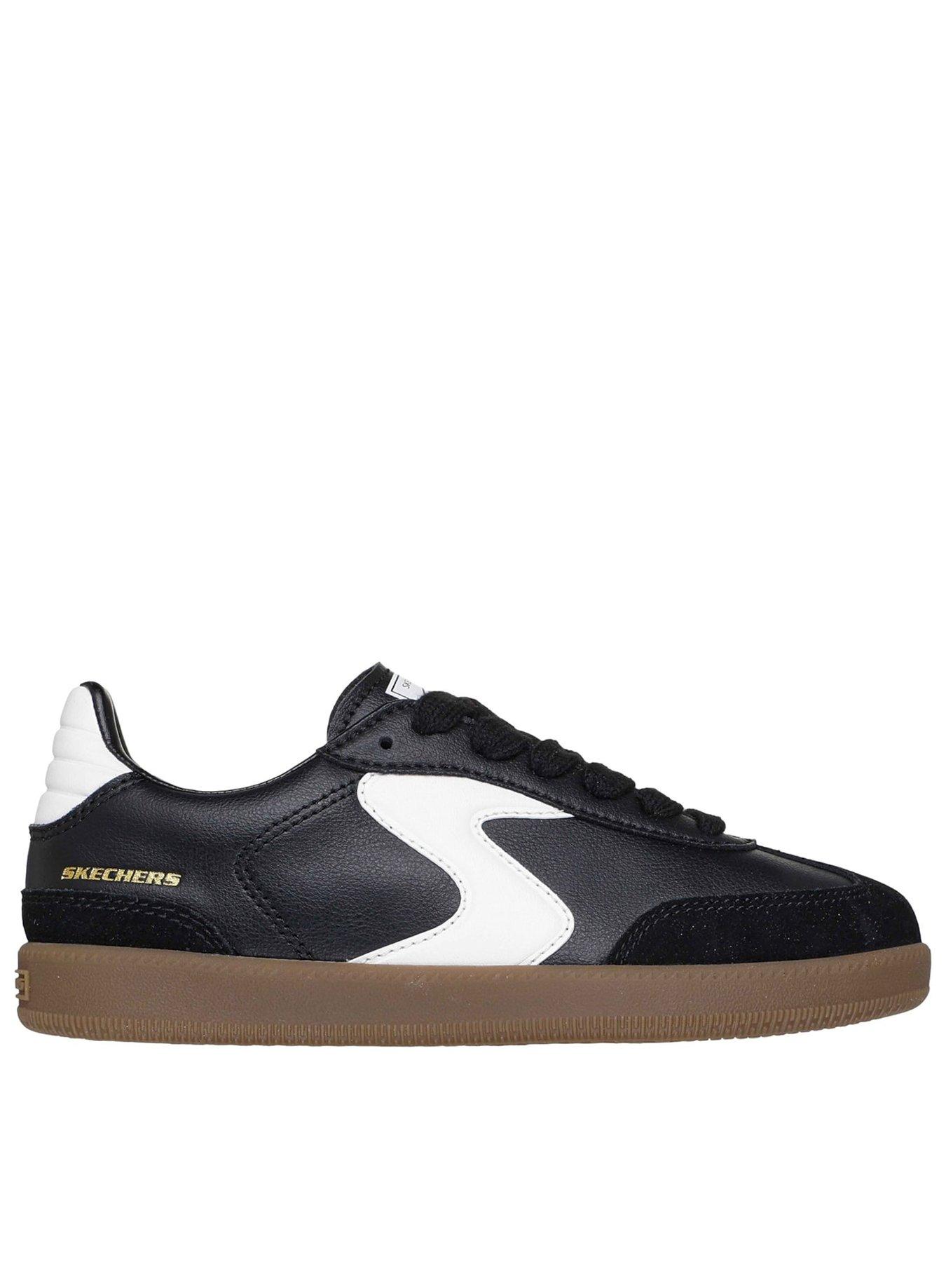 Image 1 of 5 of Skechers Junior Hotshot Varsity Trainer - Black
