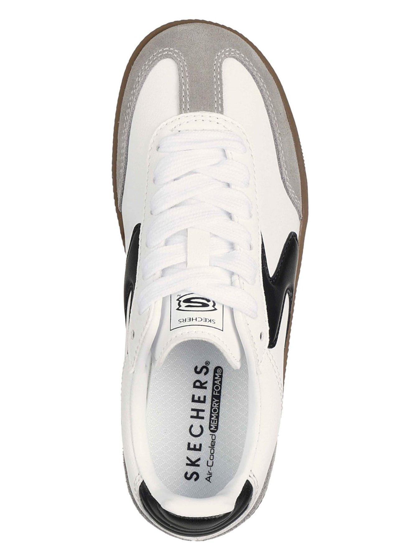  image of skechers-junior-hotshot-varsity-trainer-white
