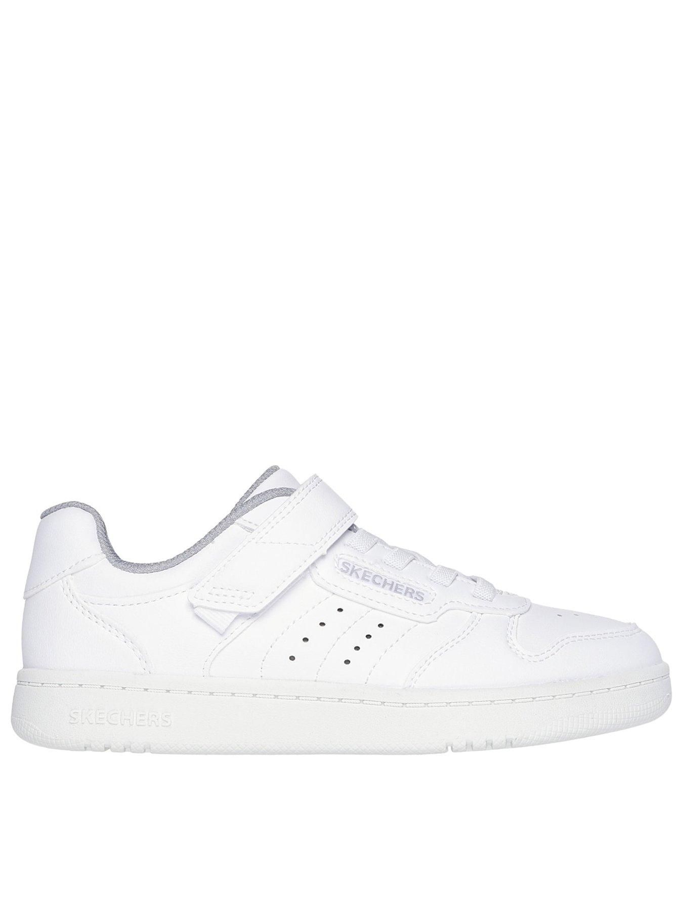 Skechers Kids Quick Street Trainer - White