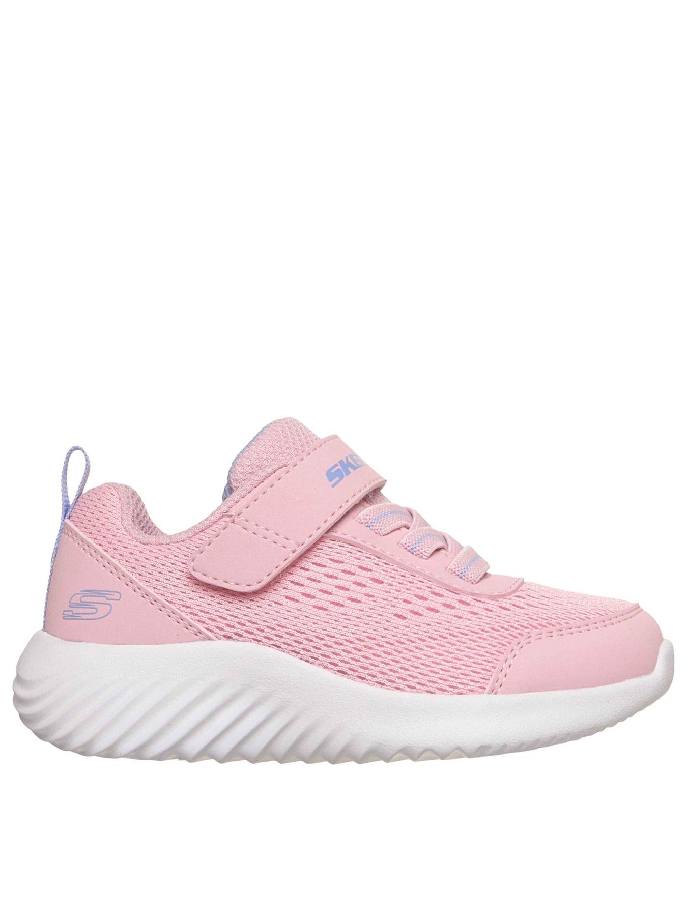 Image 1 of 5 of Skechers Toddler Bounder Trainer - Light Pink