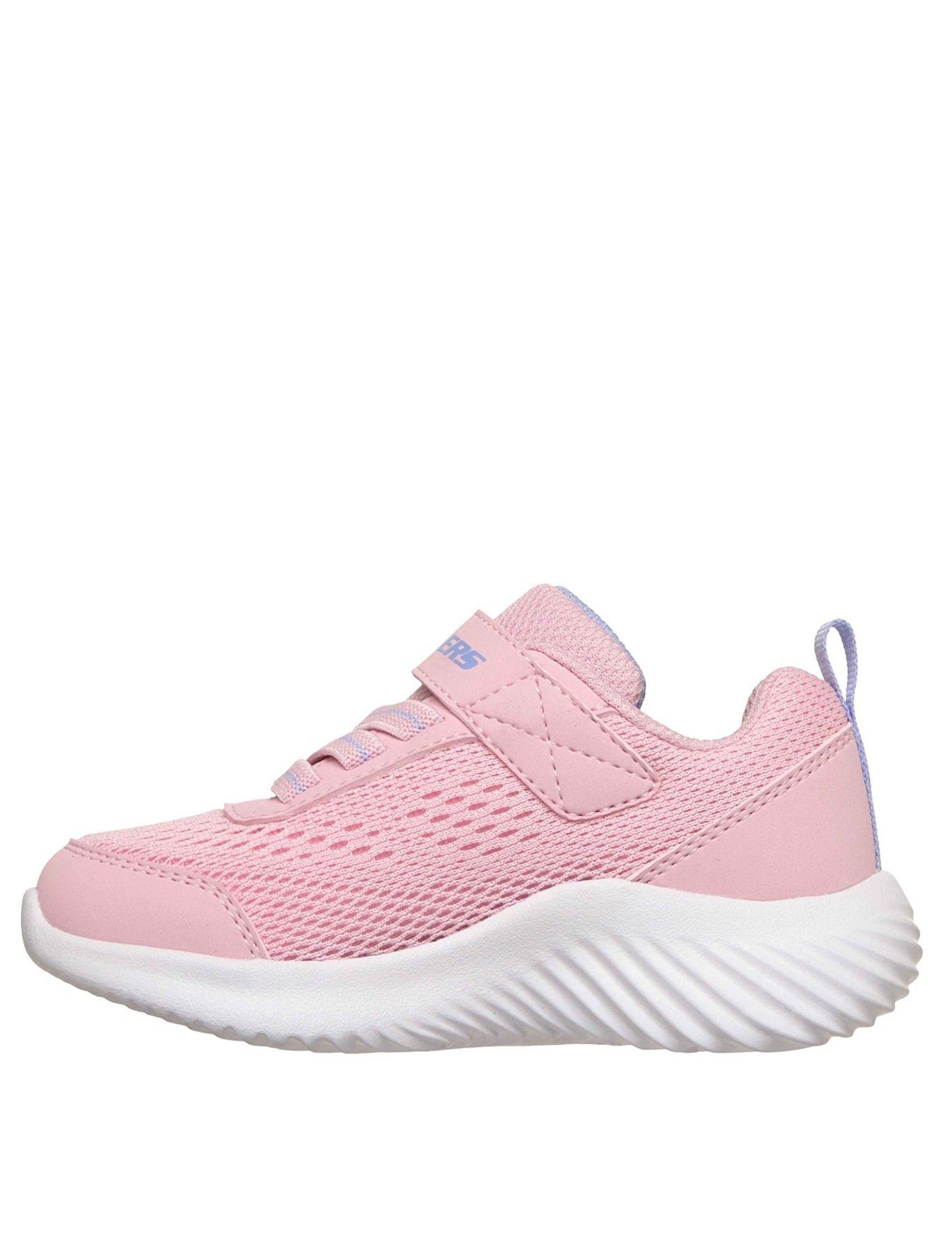 Image 3 of 5 of Skechers Toddler Bounder Trainer - Light Pink