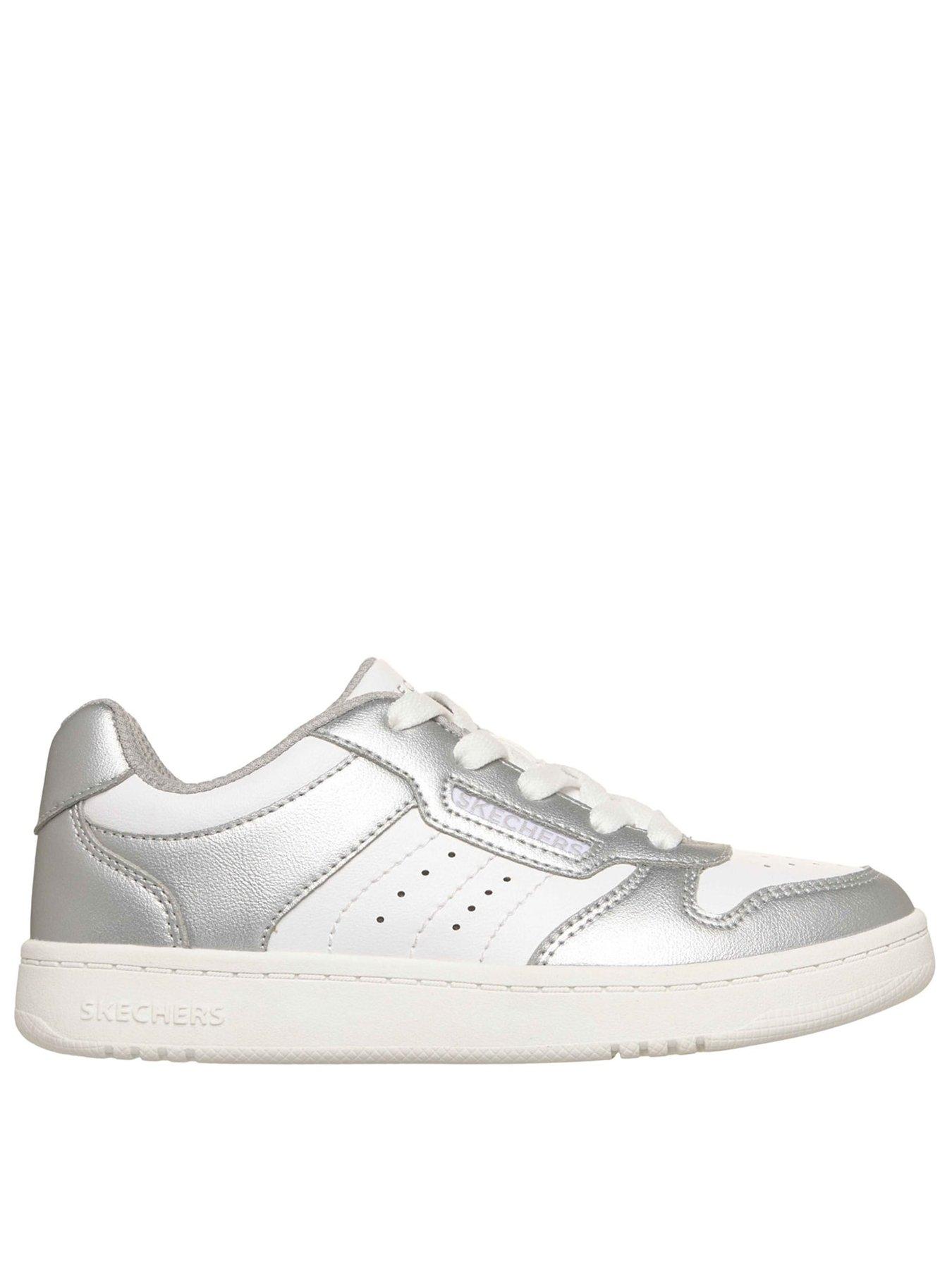 Skechers Kids Quick Street Trainer - Silver