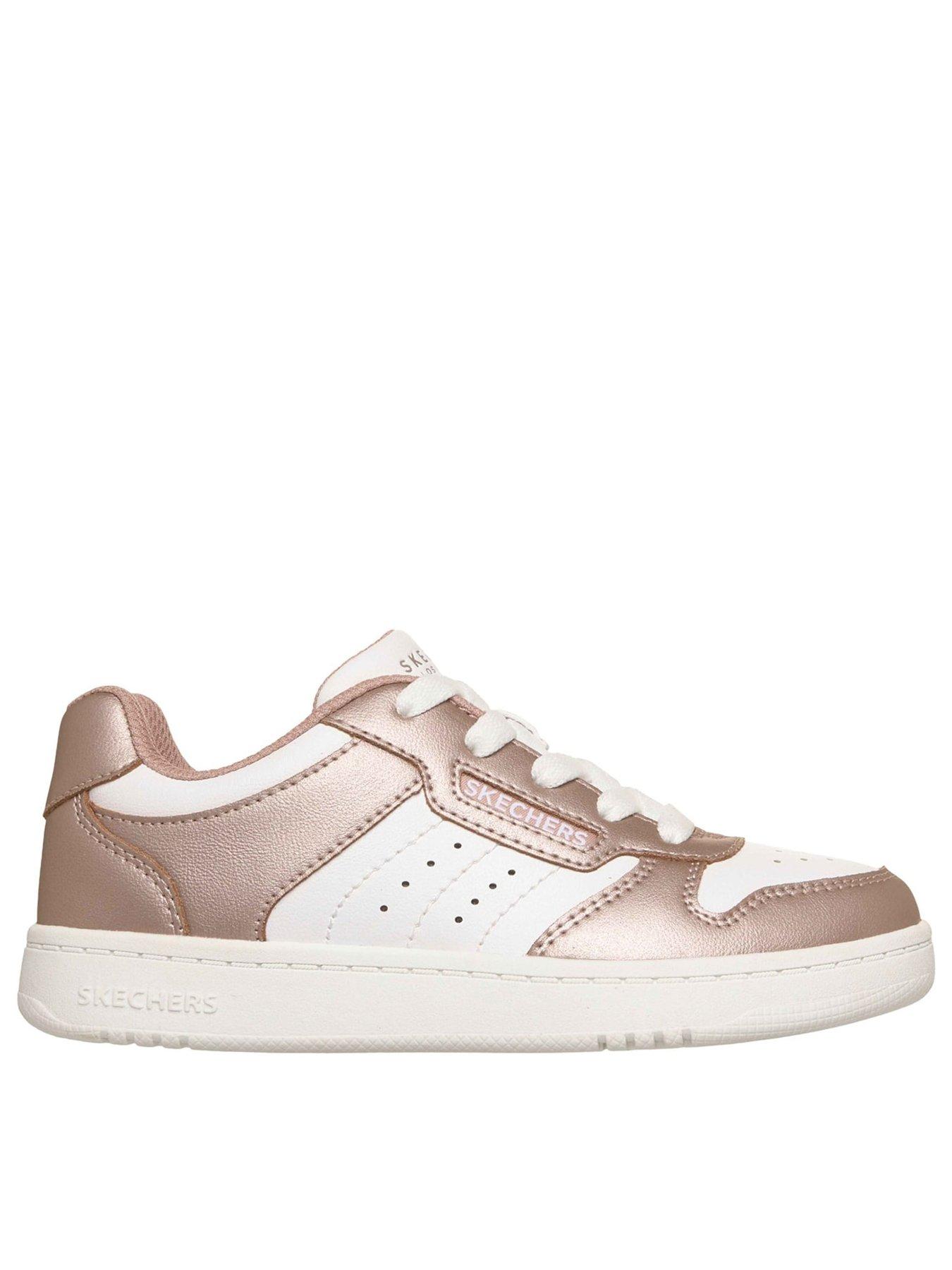 Skechers Kids Quick Street Trainer - Rose Gold