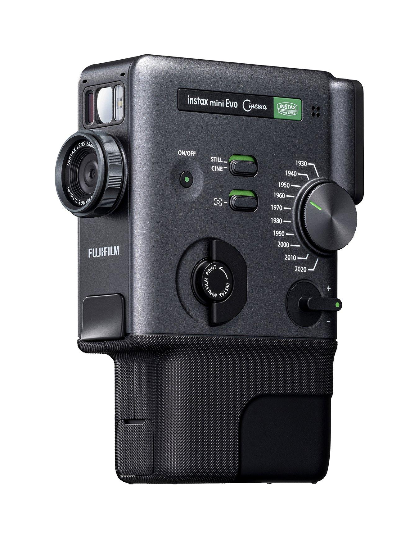 Fujifilm Instax Mini Evo Cinema Hybrid Instant Camera - Black - Camera Only