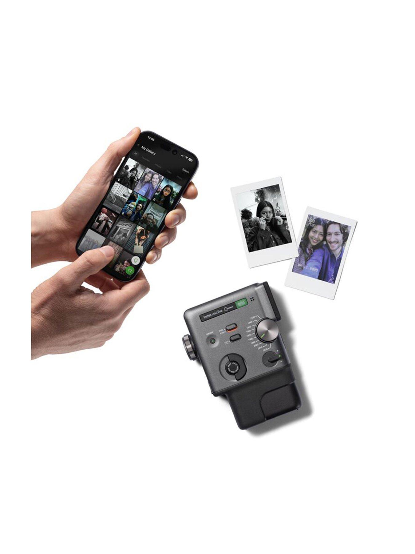 Image 3 of 7 of Fujifilm Instax Mini Evo Cinema Hybrid Instant Camera&nbsp;(Camera Only) - Black