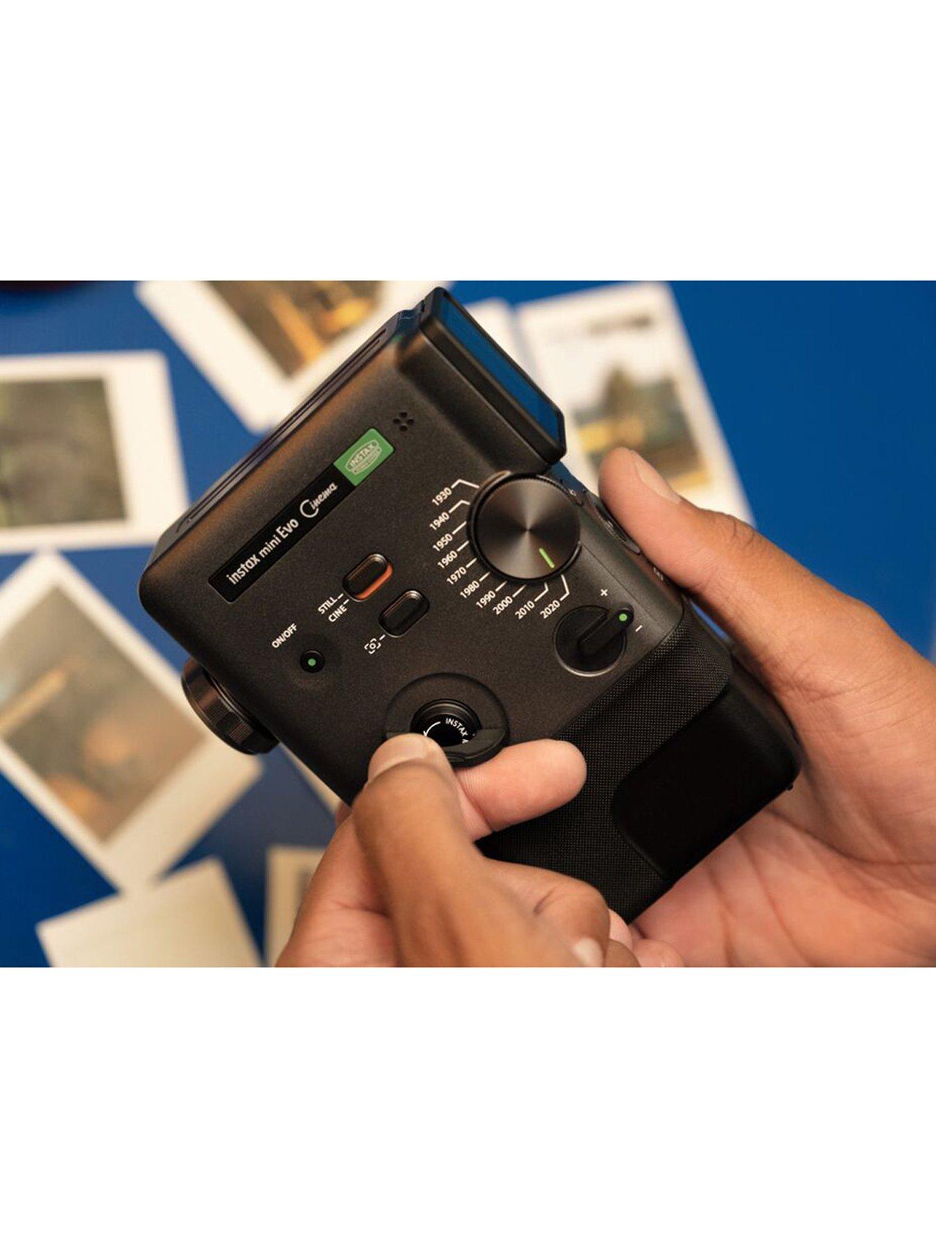 Image 4 of 7 of Fujifilm Instax Mini Evo Cinema Hybrid Instant Camera&nbsp;(Camera Only) - Black