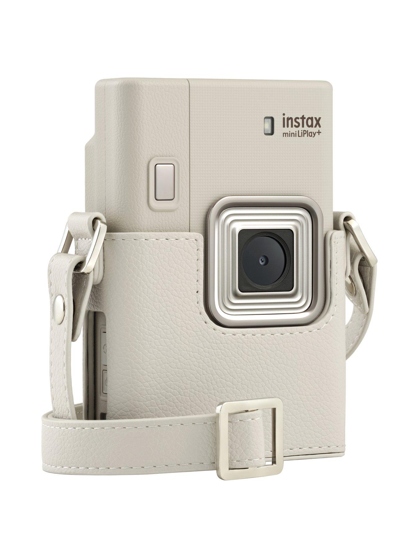  image of fujifilm-instax-fujifilm-instax-mini-liplay-plus-hybrid-instant-camera-biege-20-shot-film-pack-beige