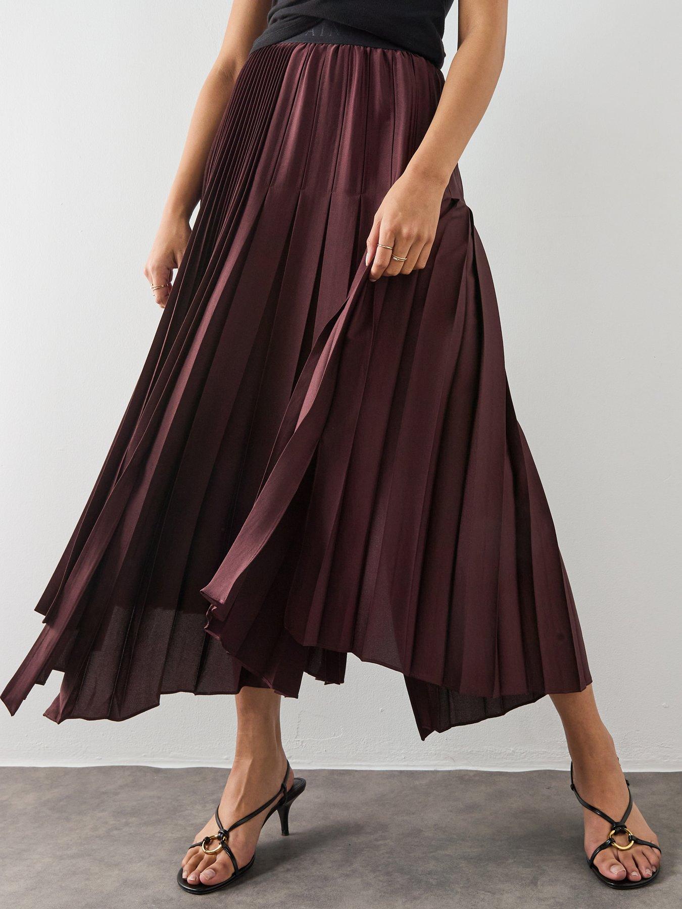AllSaints Jax Skirt - Red