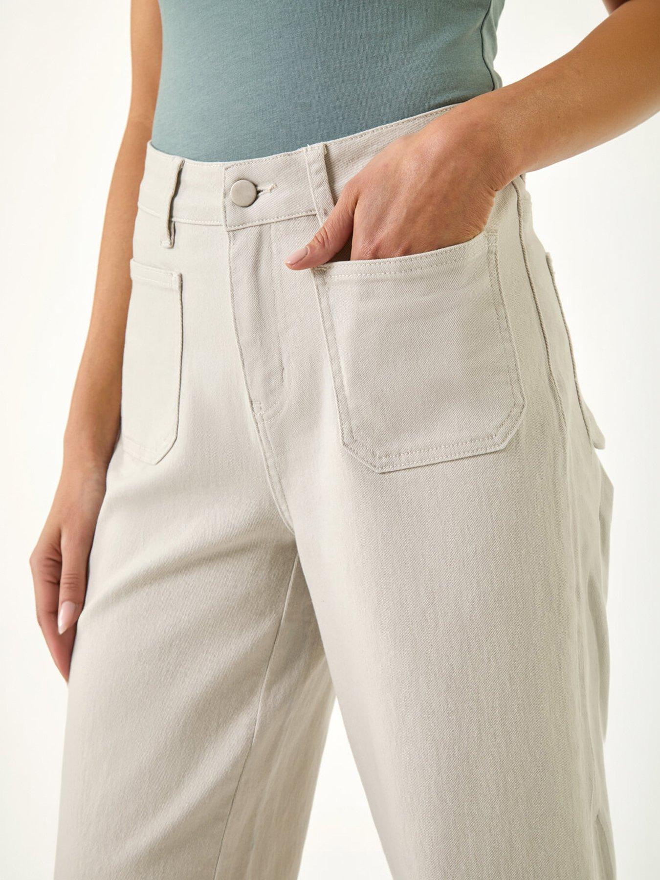 Image 2 of 5 of Roman Petite Cotton Stretch Pocket Jean