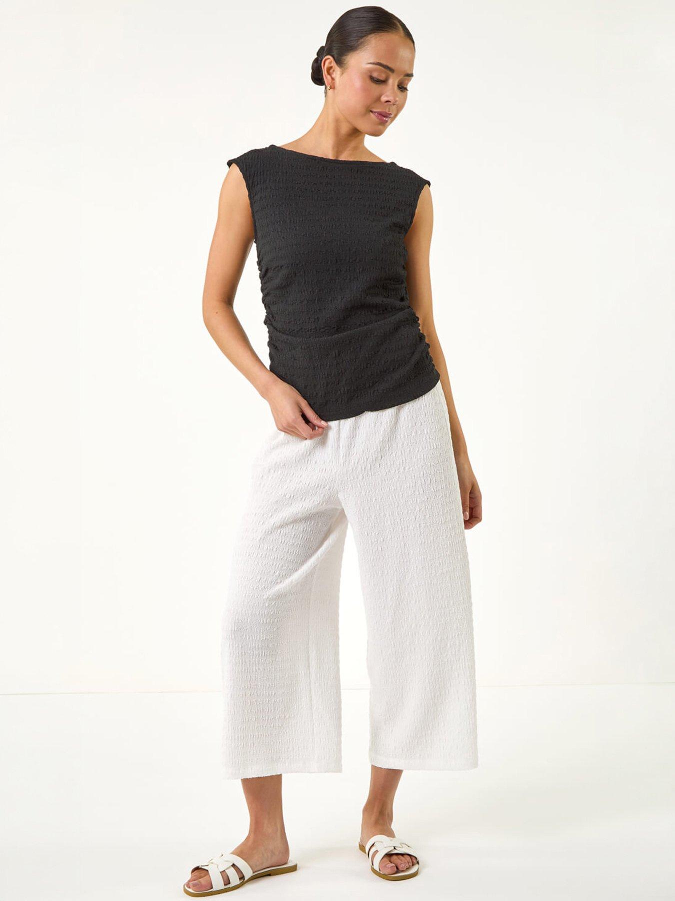 Image 5 of 5 of Roman Petite Textured Stretch Top