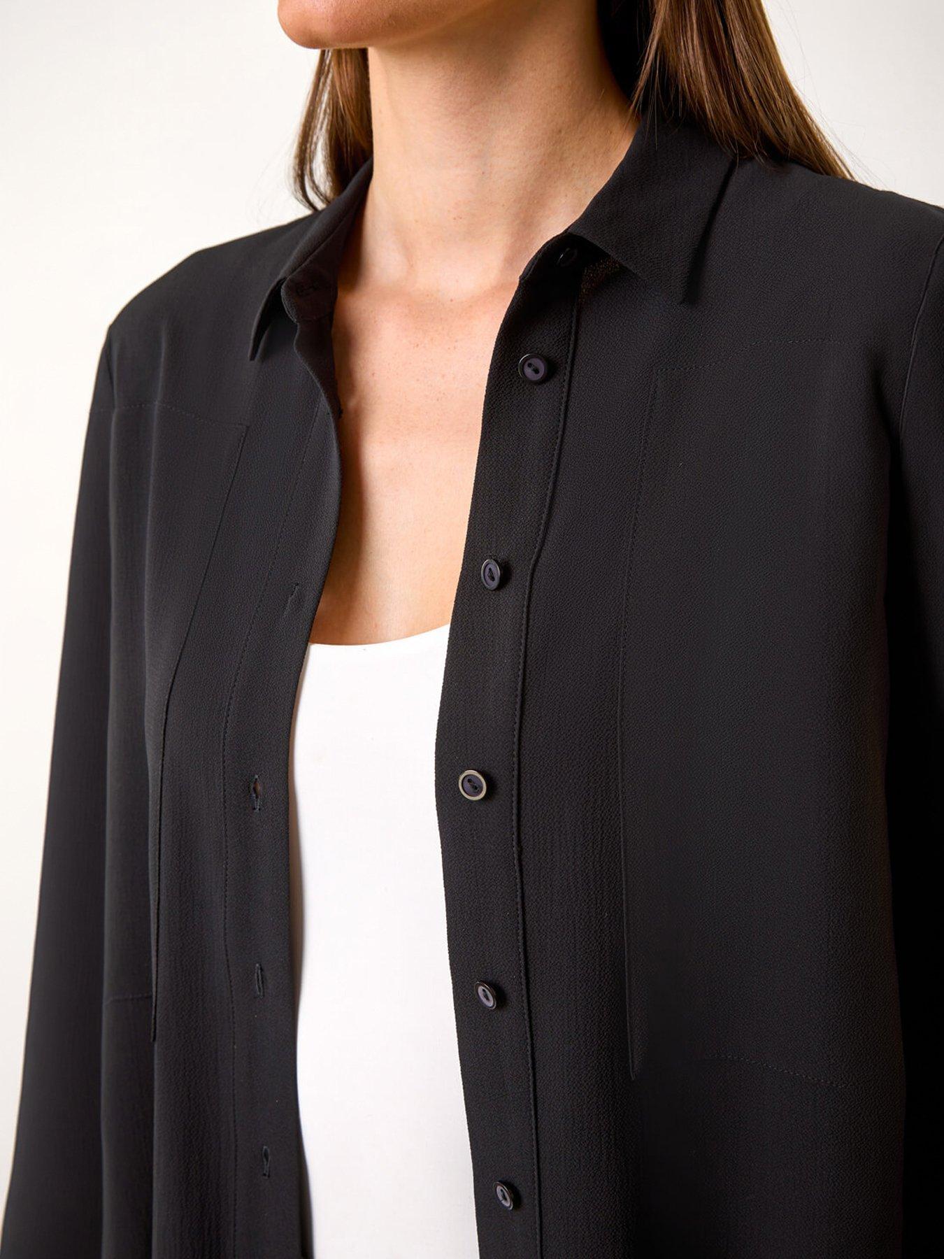 Image 2 of 5 of Roman Relaxed Smart Stretch Shirt