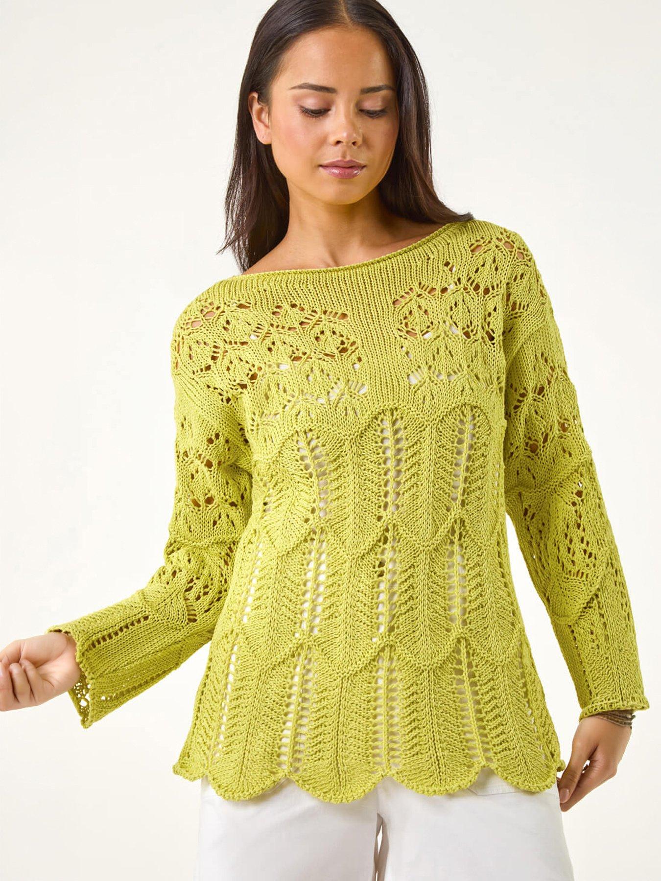  image of roman-petite-chevron-knit-jumper