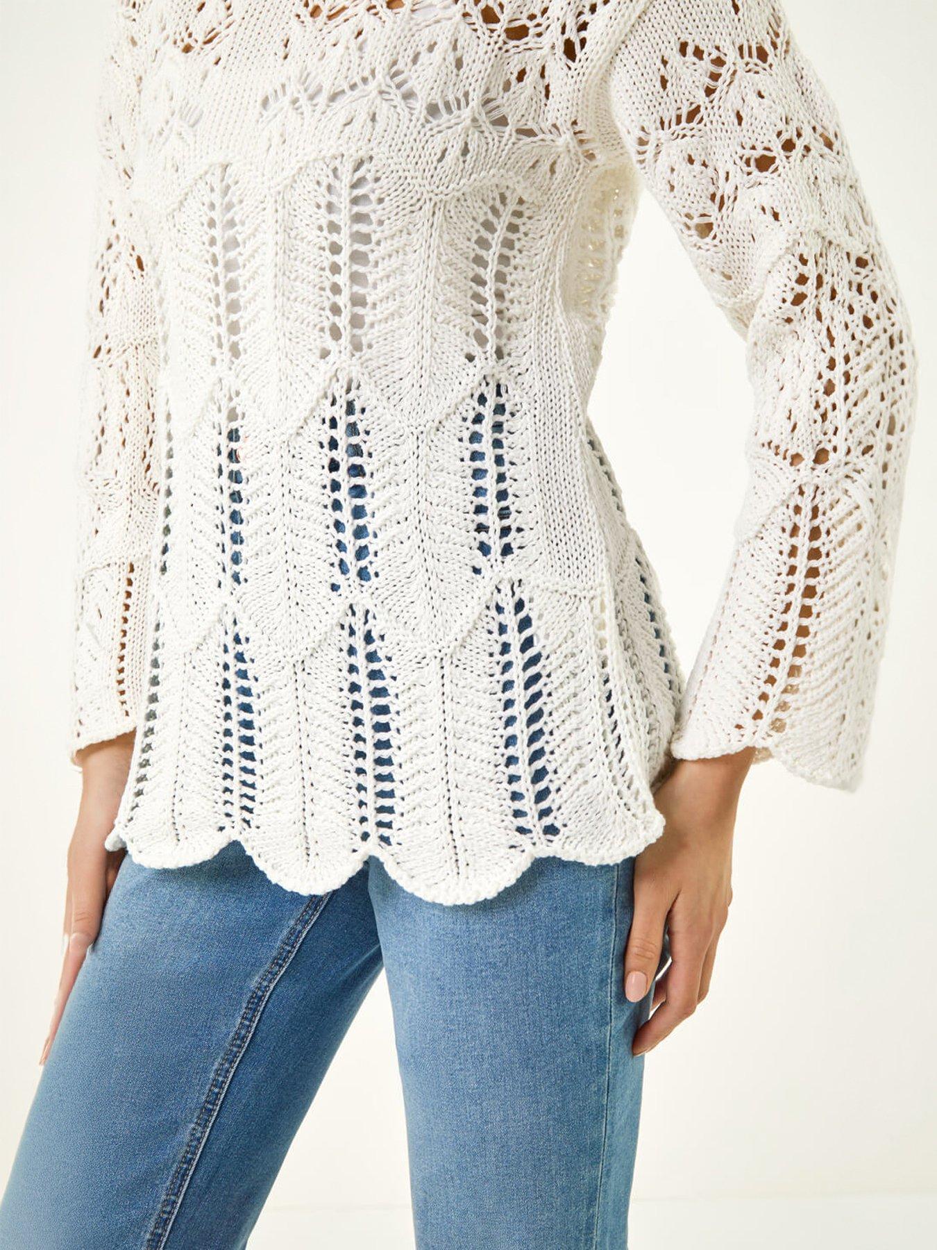  image of roman-petite-chevron-knit-jumper
