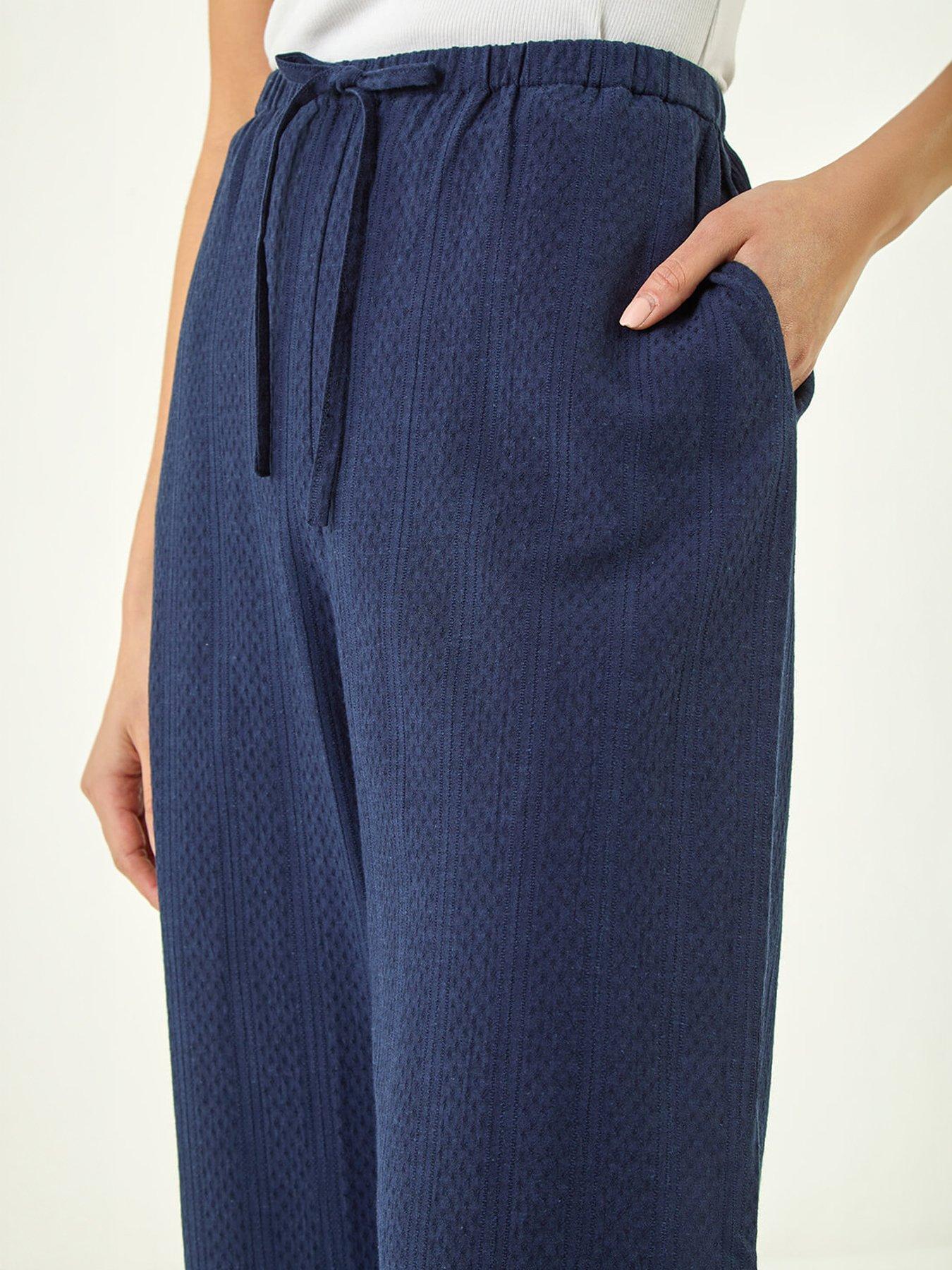 Image 2 of 5 of Roman Petite Textured Pocket Trouser