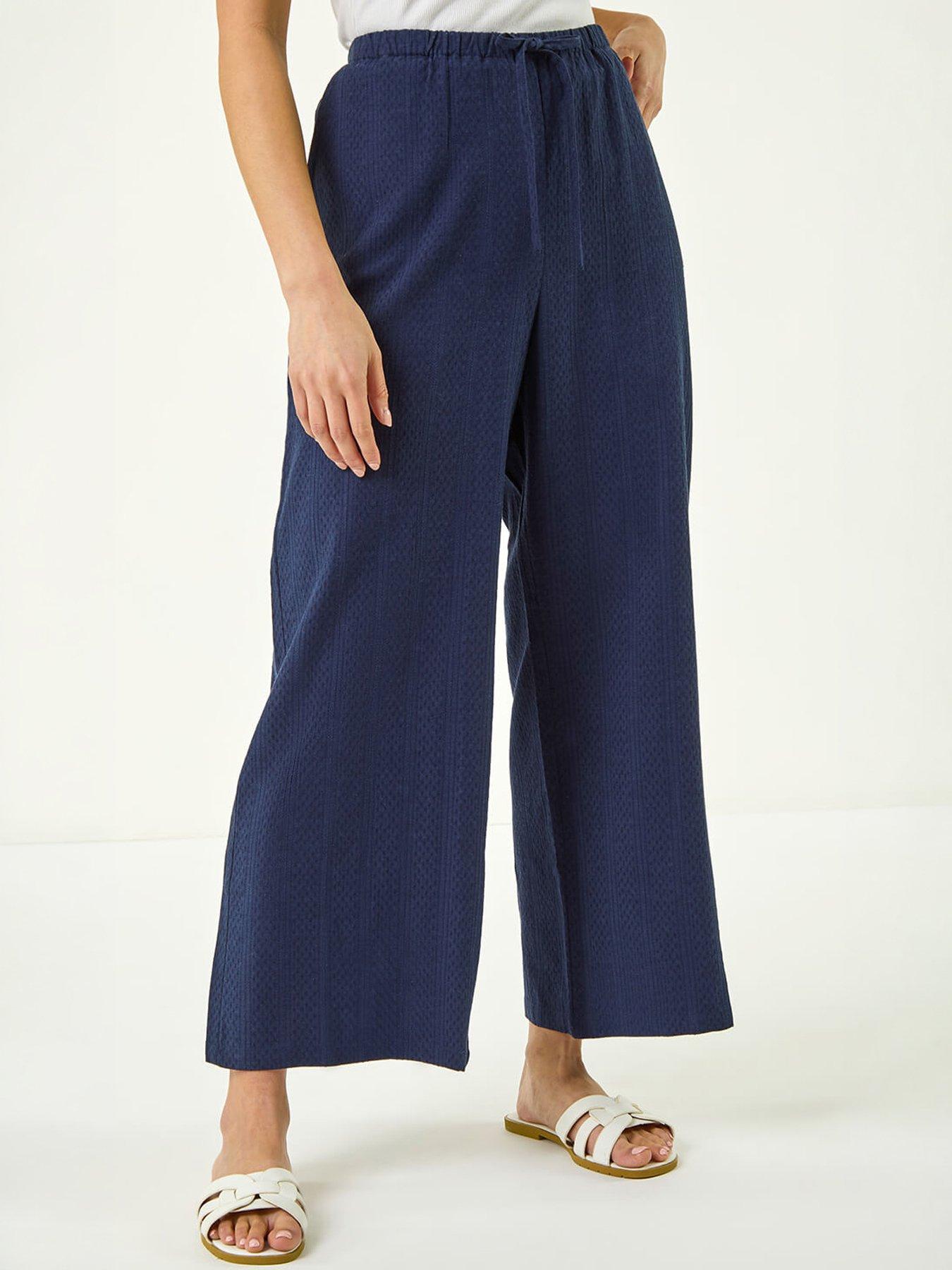 Image 3 of 5 of Roman Petite Textured Pocket Trouser