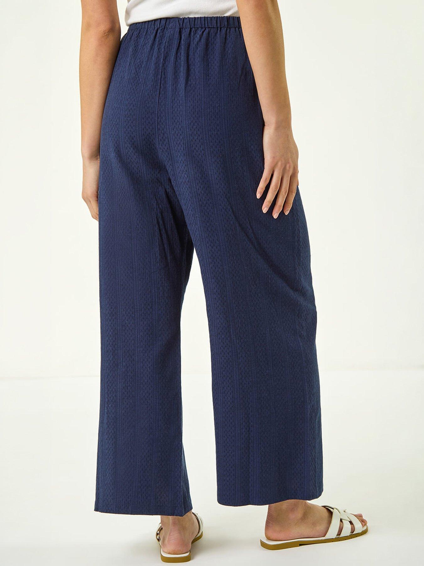 Image 4 of 5 of Roman Petite Textured Pocket Trouser