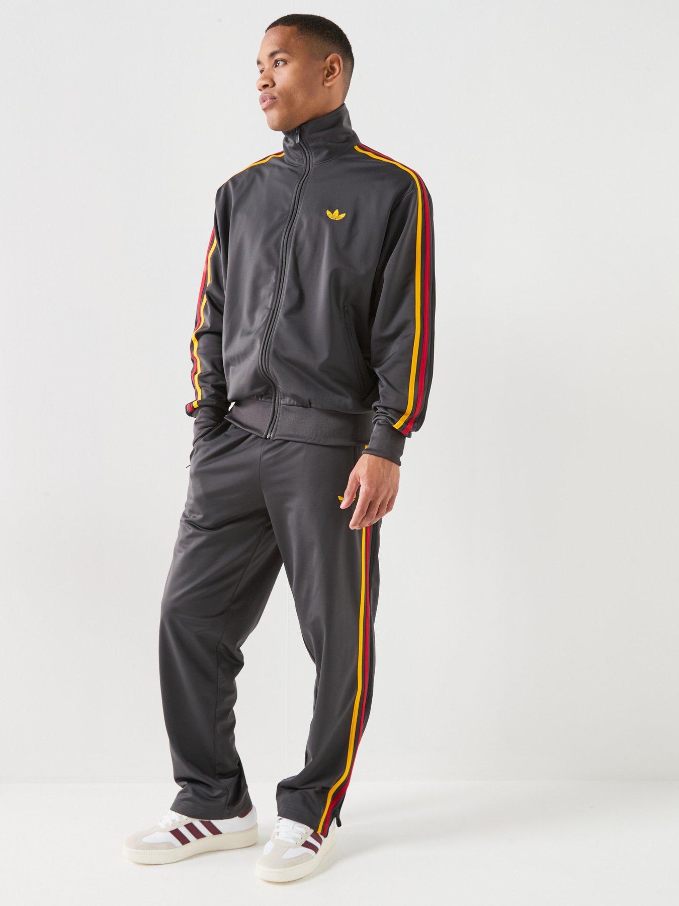 Image 3 of 6 of adidas Originals Mens Firebird Tracksuit Top - Black