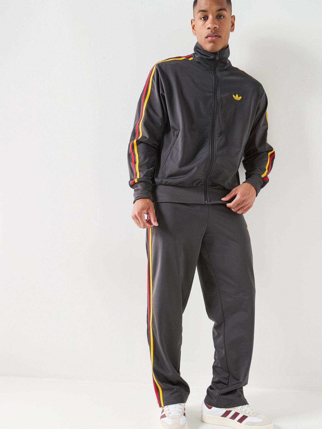 Image 5 of 6 of adidas Originals Mens Firebird Tracksuit Top - Black