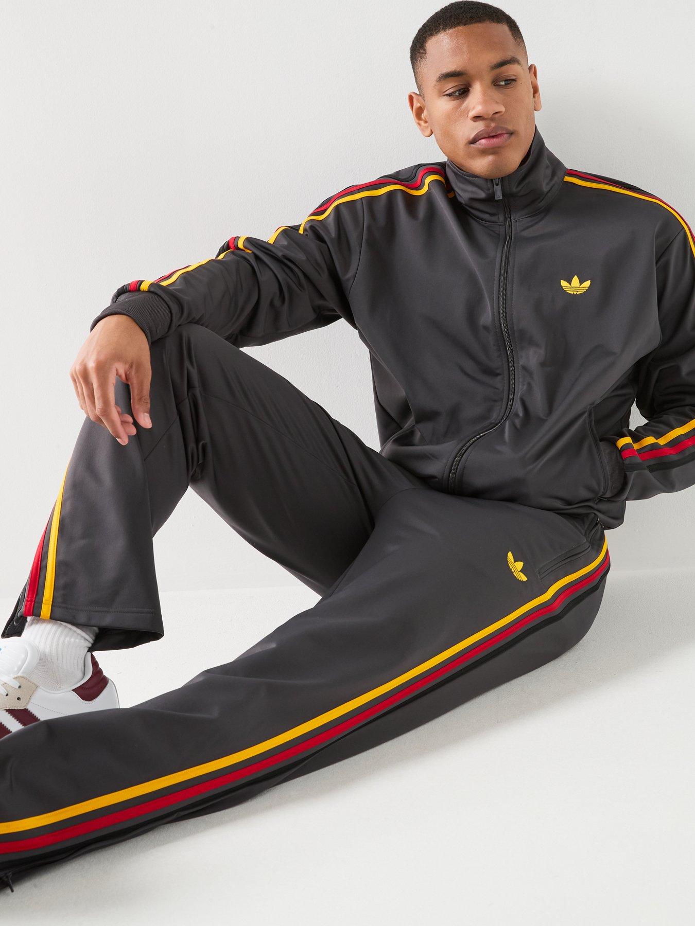 Image 6 of 6 of adidas Originals Mens Firebird Tracksuit Top - Black