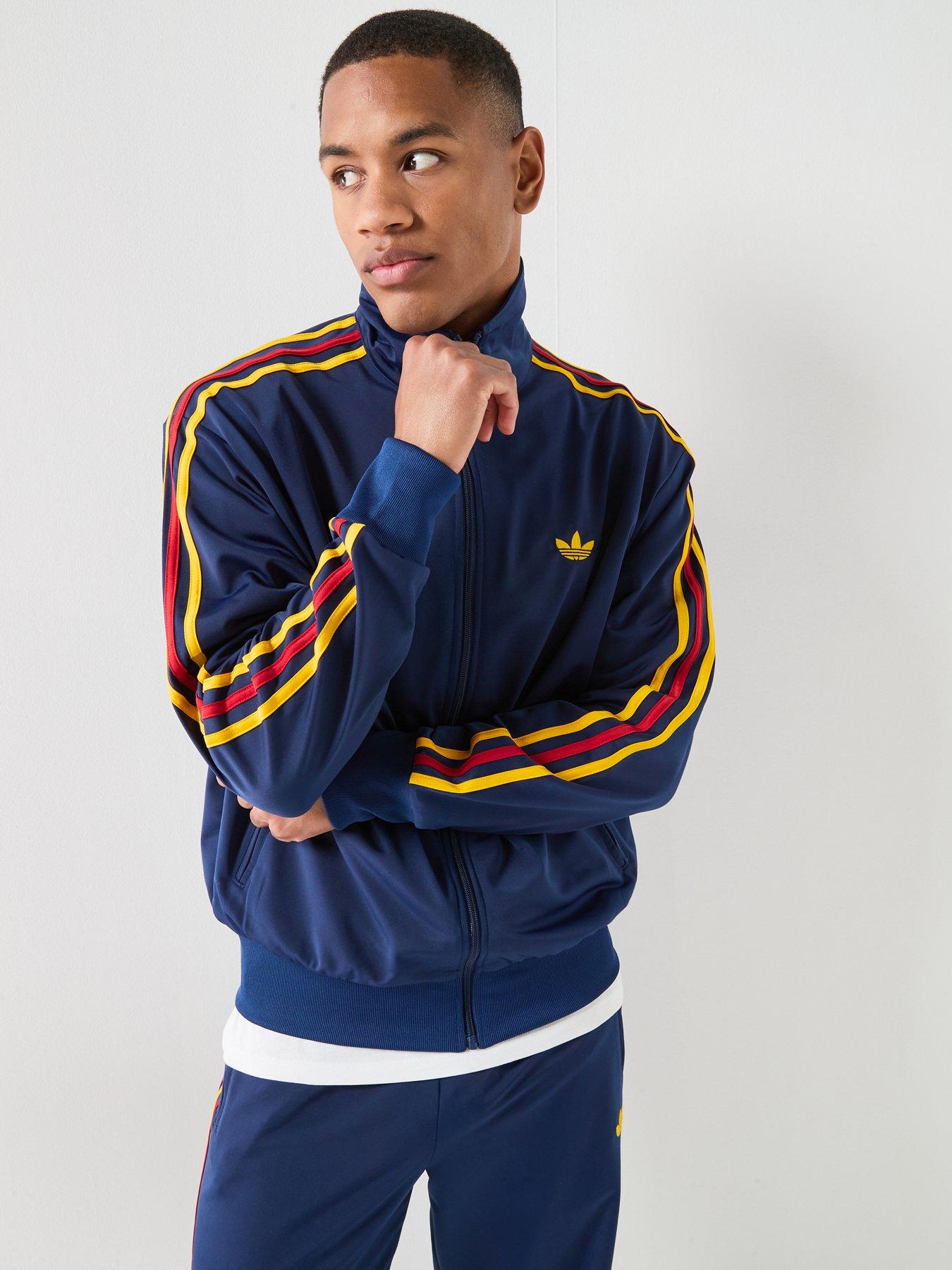 adidas Originals Mens Firebird Tracksuit Top - Blue