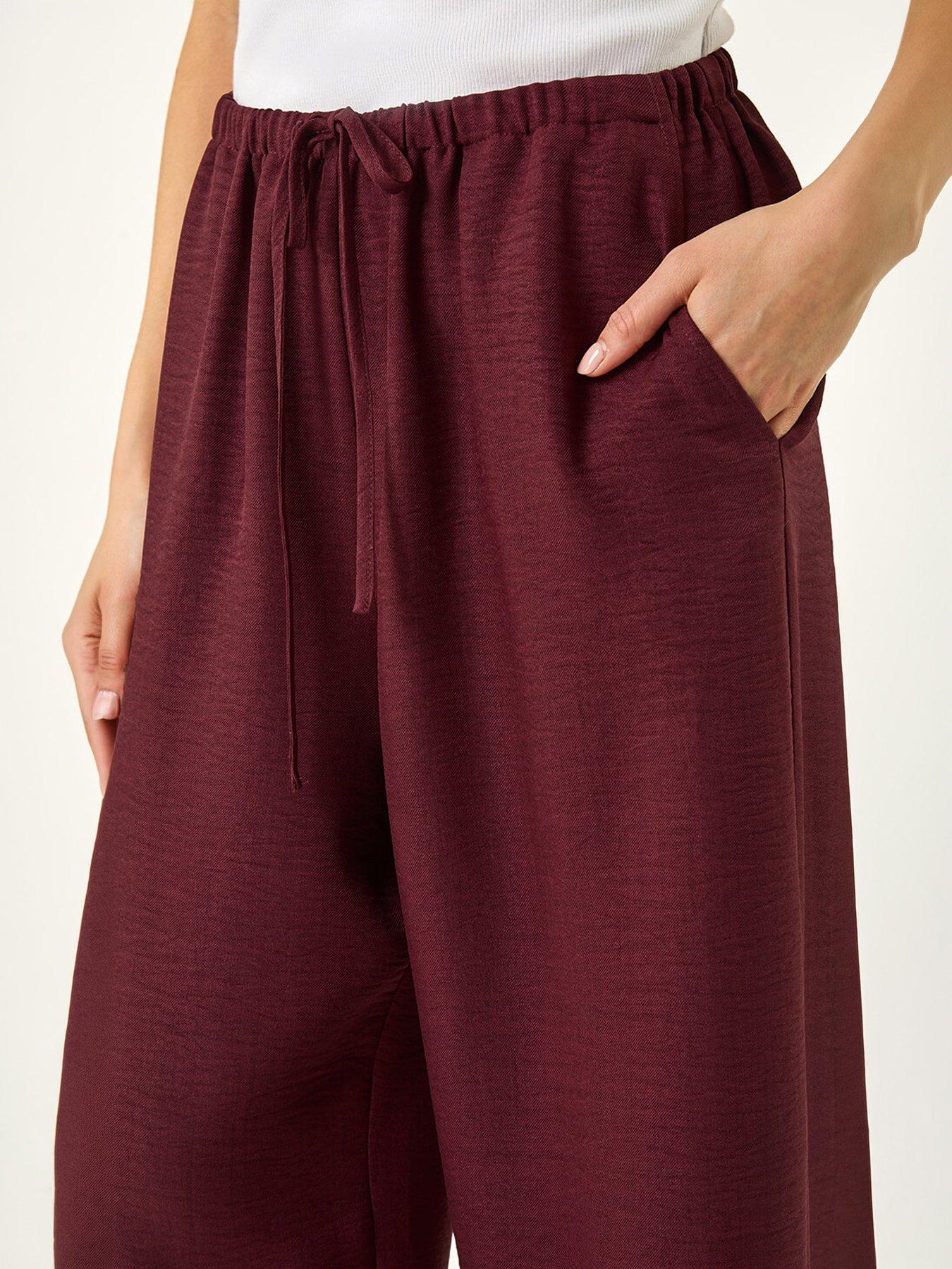 stillFront image of roman-petite-pull-on-woven-trouser
