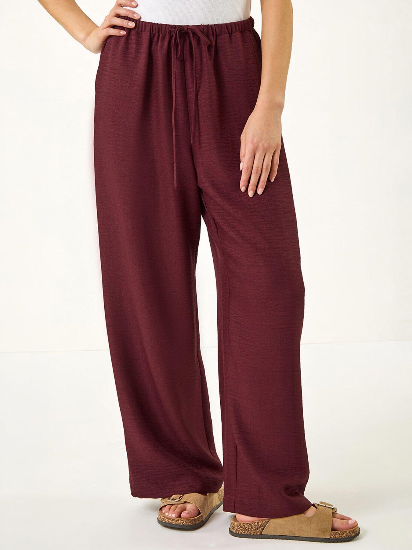  image of roman-petite-pull-on-woven-trouser