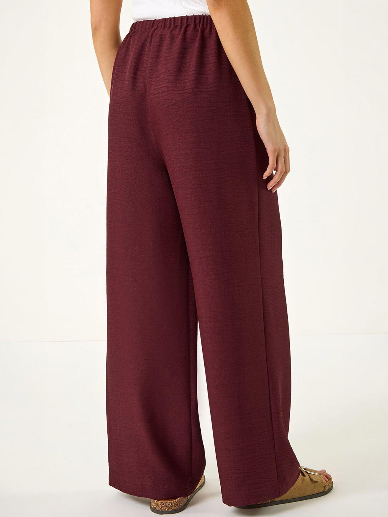  image of roman-petite-pull-on-woven-trouser